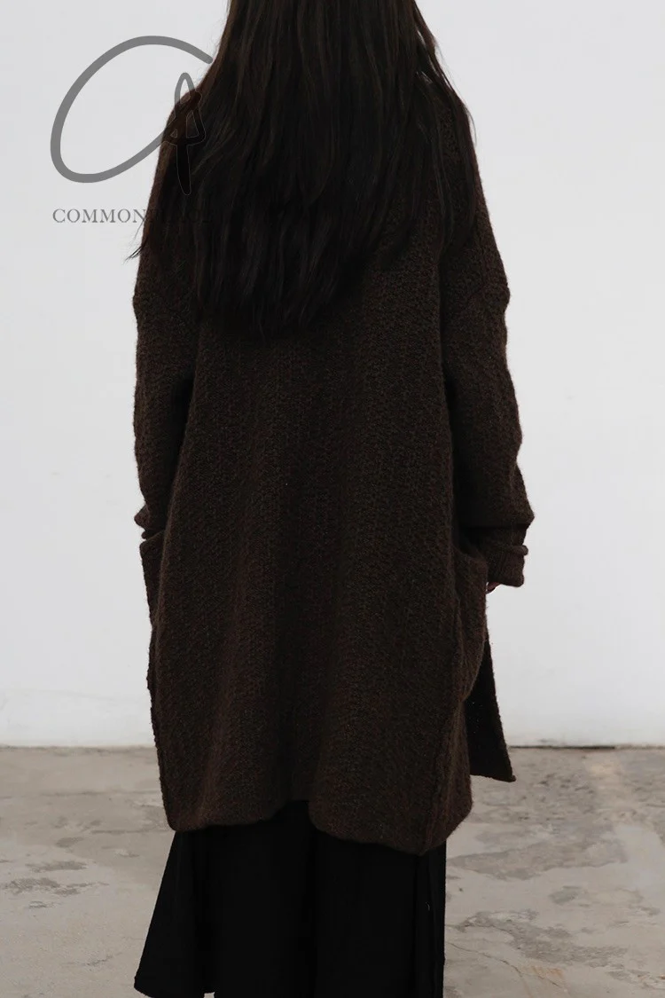Daniel Andresen Classic Pin Cardigan Kousa Brown 7 (PDA6) - Image 8