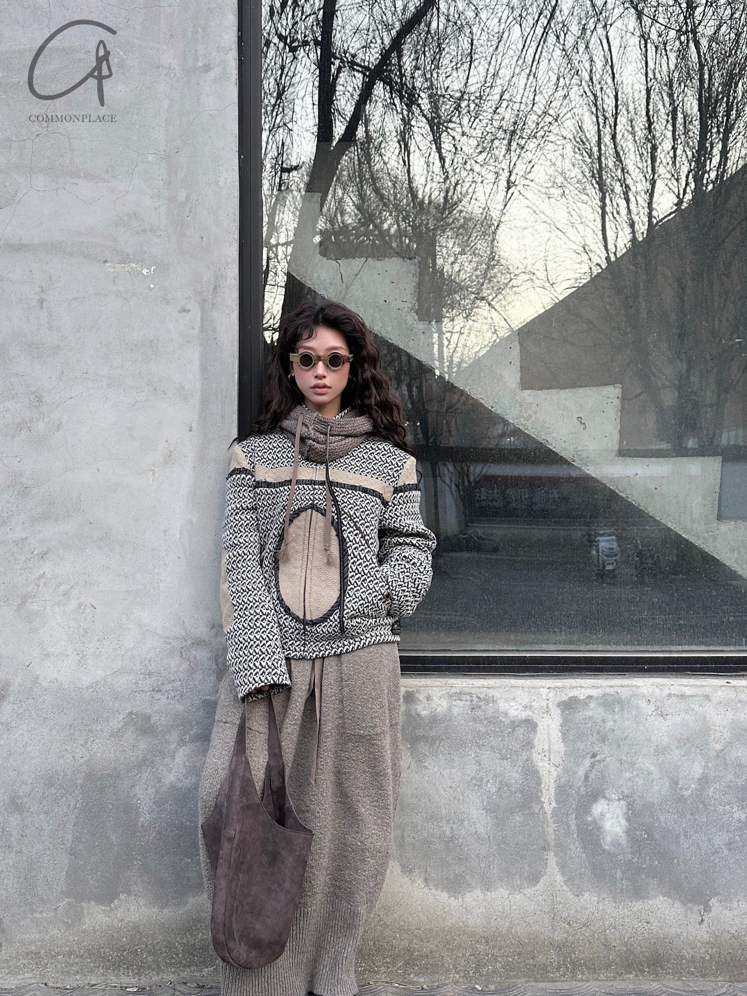 Daniel Andresen Knit Skirt Collection Handmade in Belgium DA-CARDINAL-SHA Virgin wool Sand PDA7 1 - Image 19