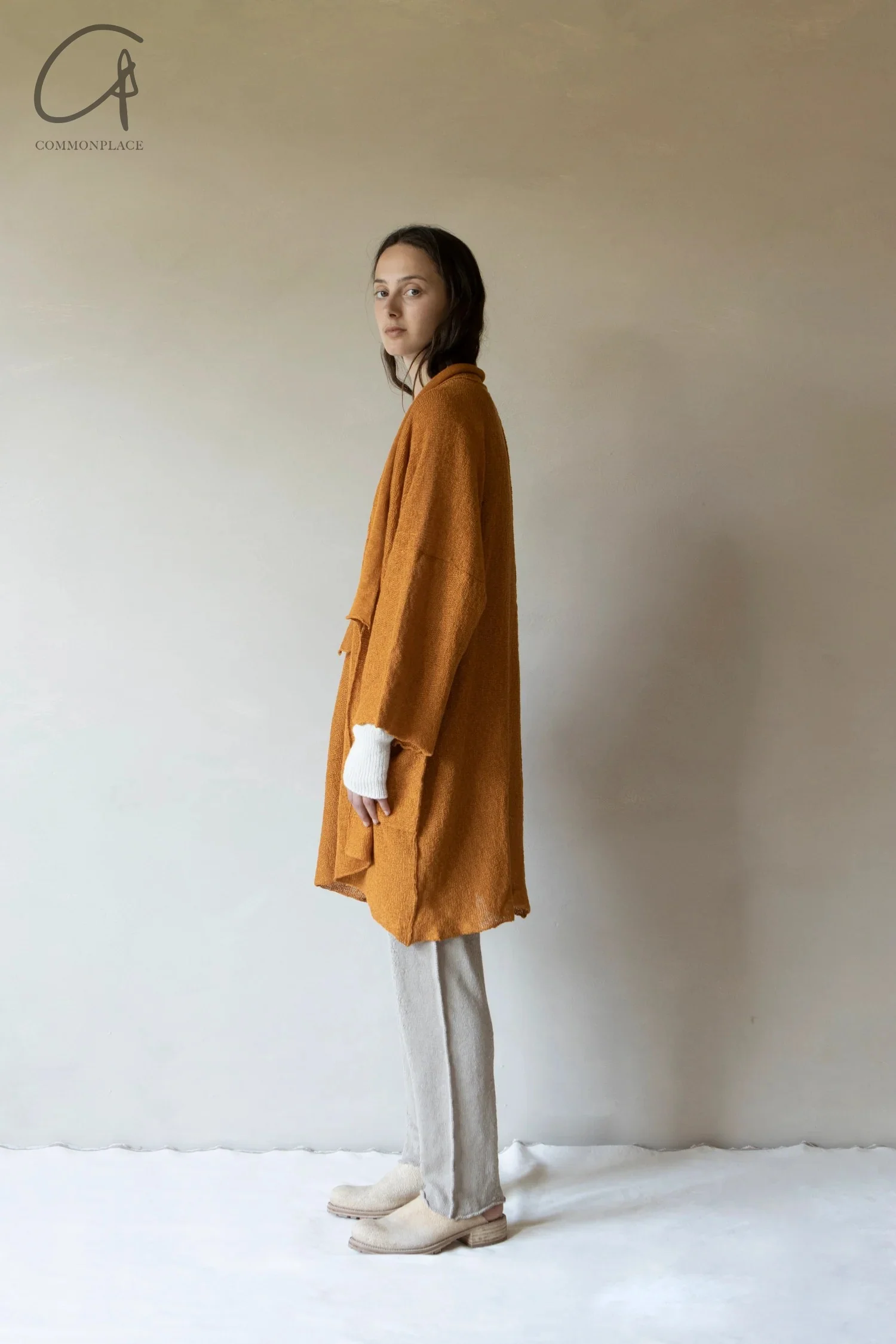 Daniel Andresen kimono style cardigan alocasia orange - Image 7