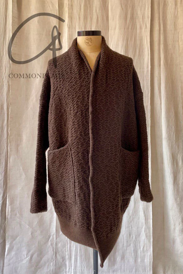 Daniel Andresen knitted jacket ASTER CHOCOLAT - Image 4