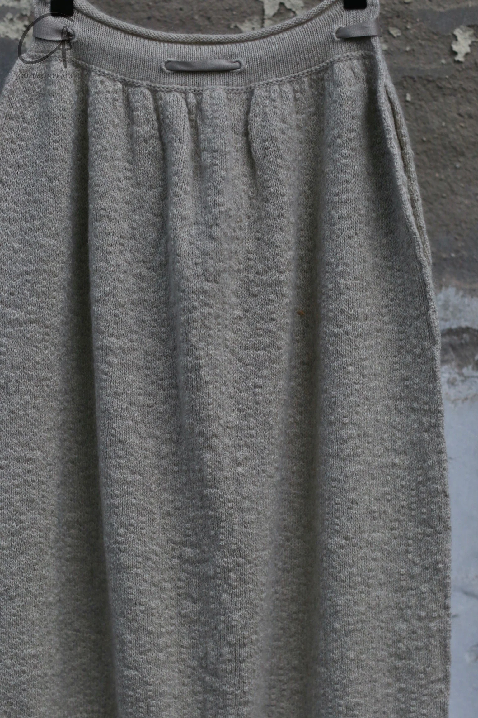 Daniel Andresen Knit Skirt Collection Handmade in Belgium DA-GARROW-ECRU2 Yak Wool ECRU PDA7 - Image 3