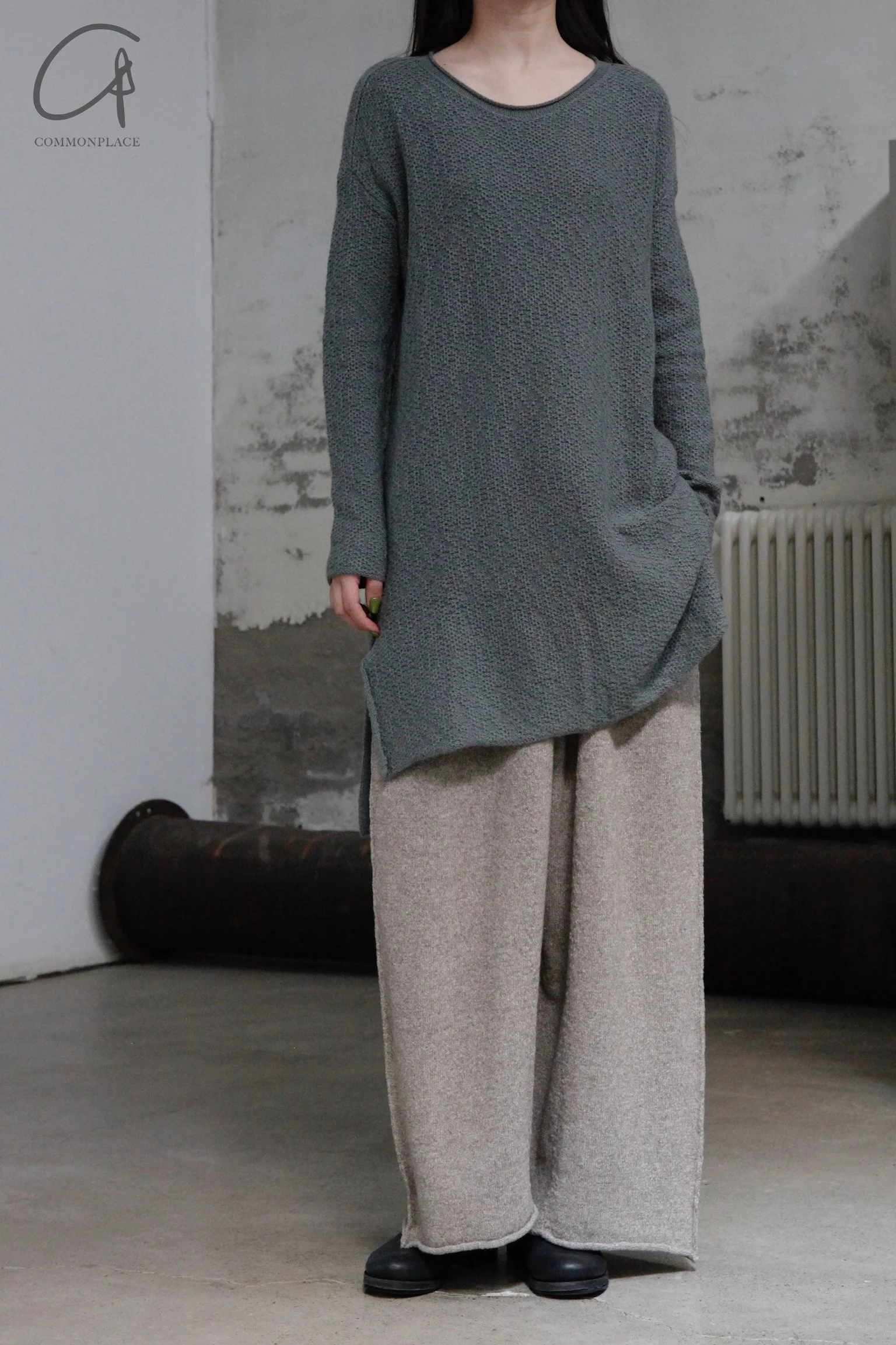 Daniel Andresen Long Pullover 23SS Plum - Image 3