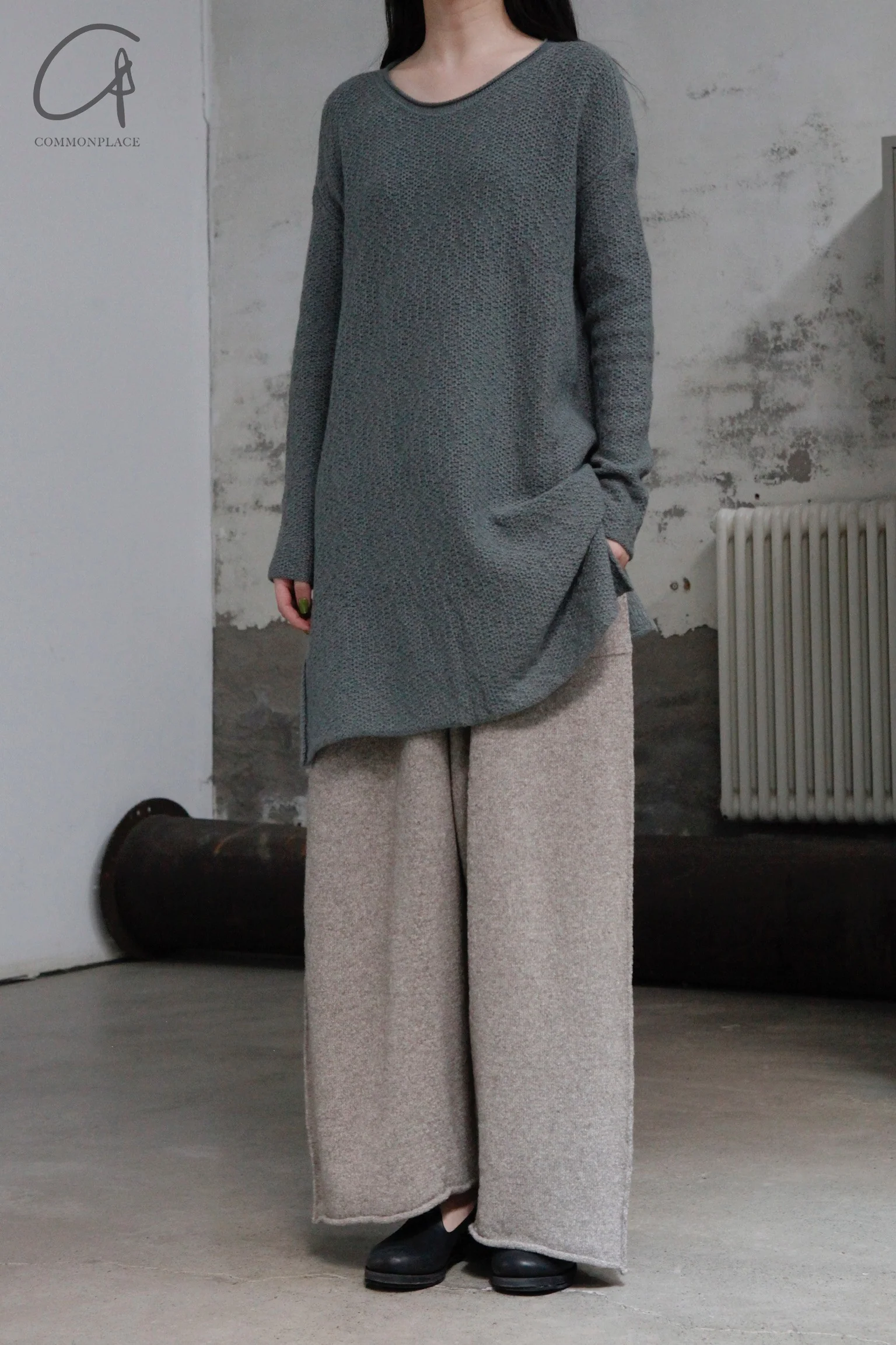 Daniel Andresen Long Pullover 23SS Plum - Image 4