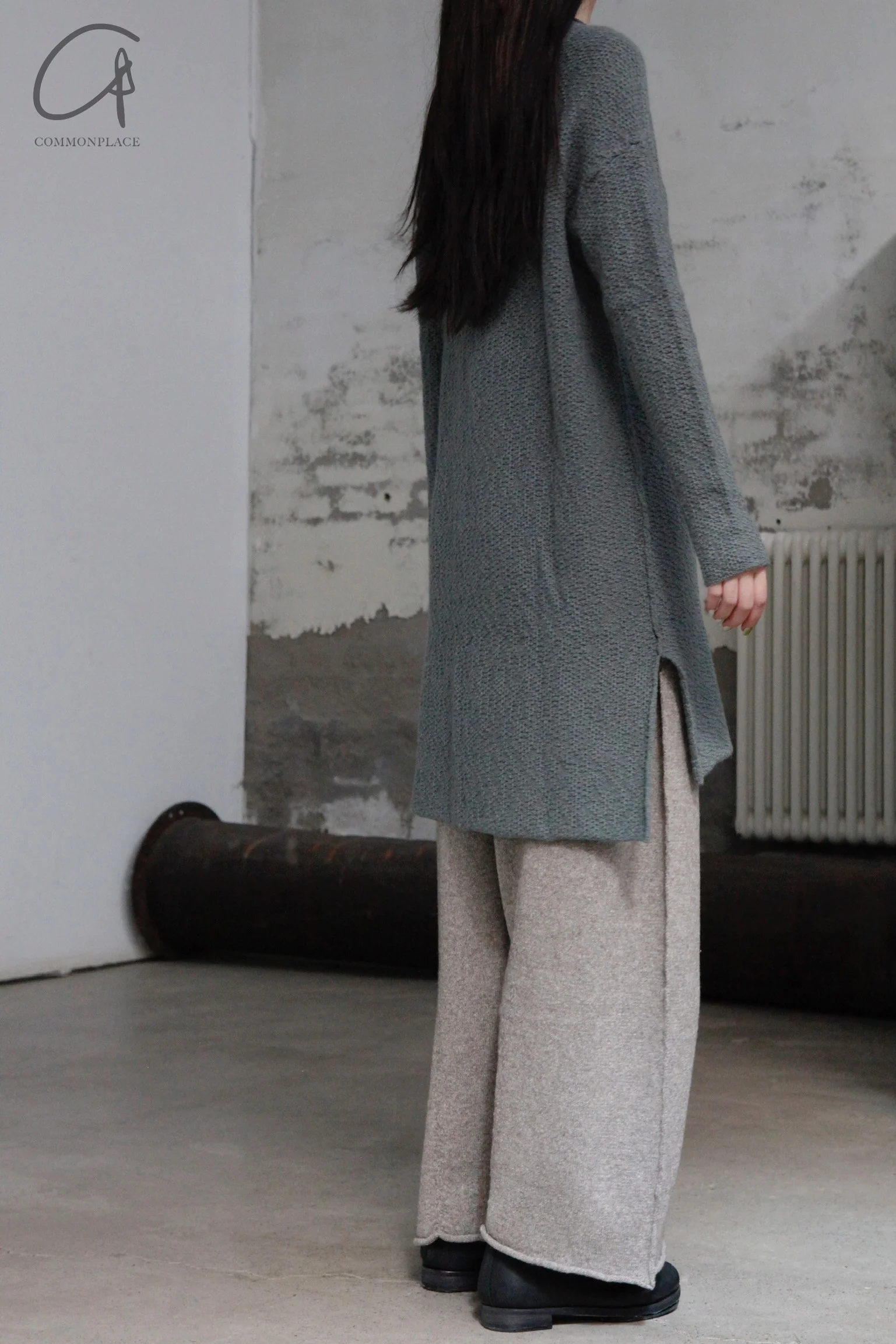 Daniel Andresen Long Pullover 23SS Plum - Image 7
