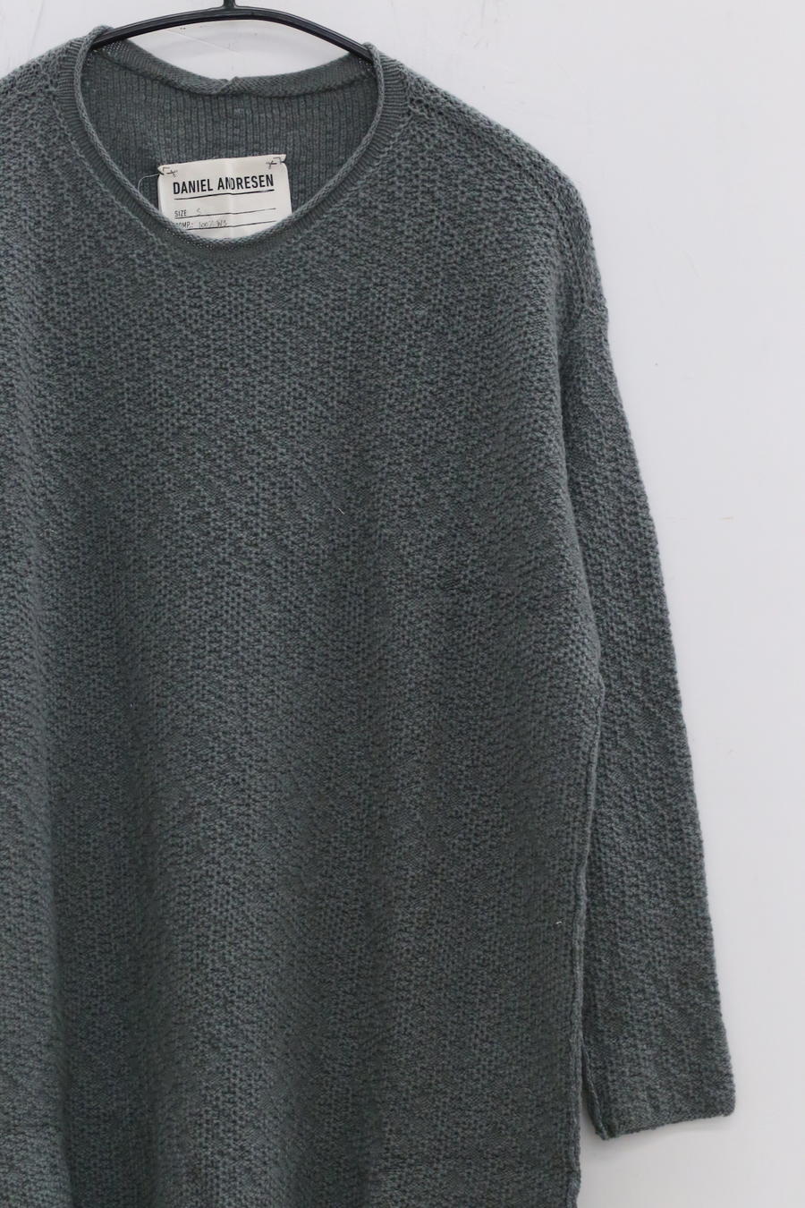 Daniel Andresen Long Pullover 23SS Plum - Image 9