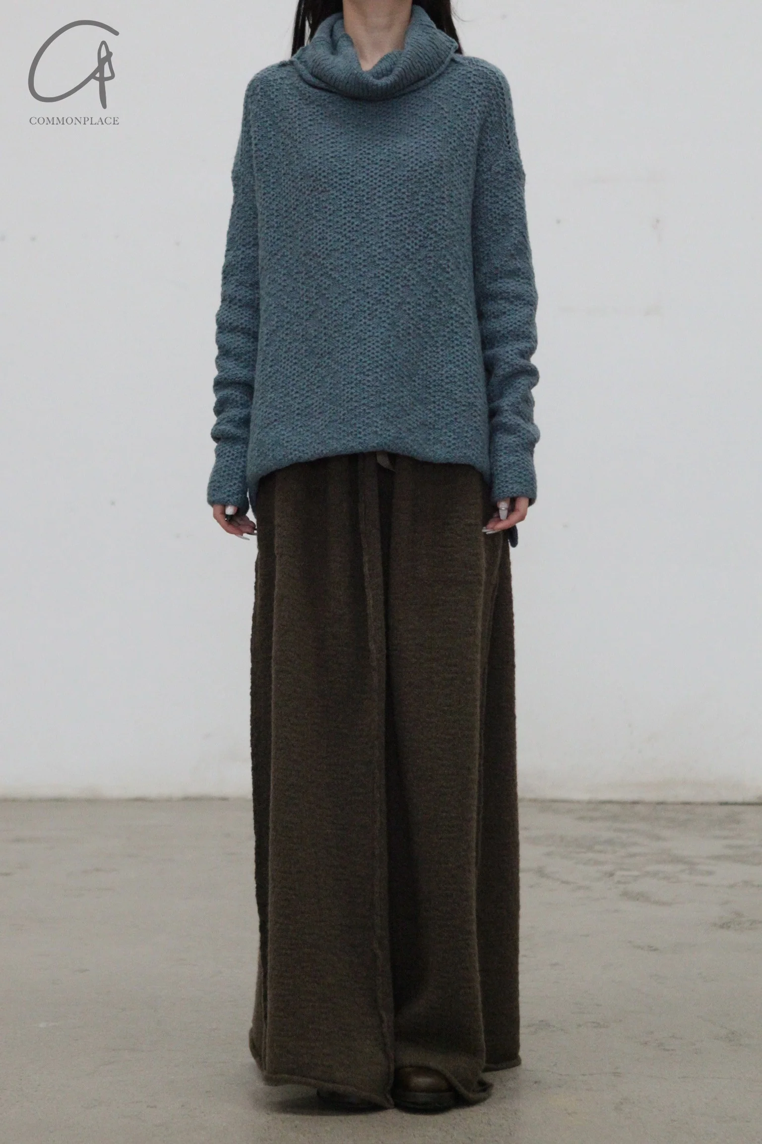 Daniel Andresen loose pullover ABITIBI DARK TEAL dark teal PDA5 - Image 3