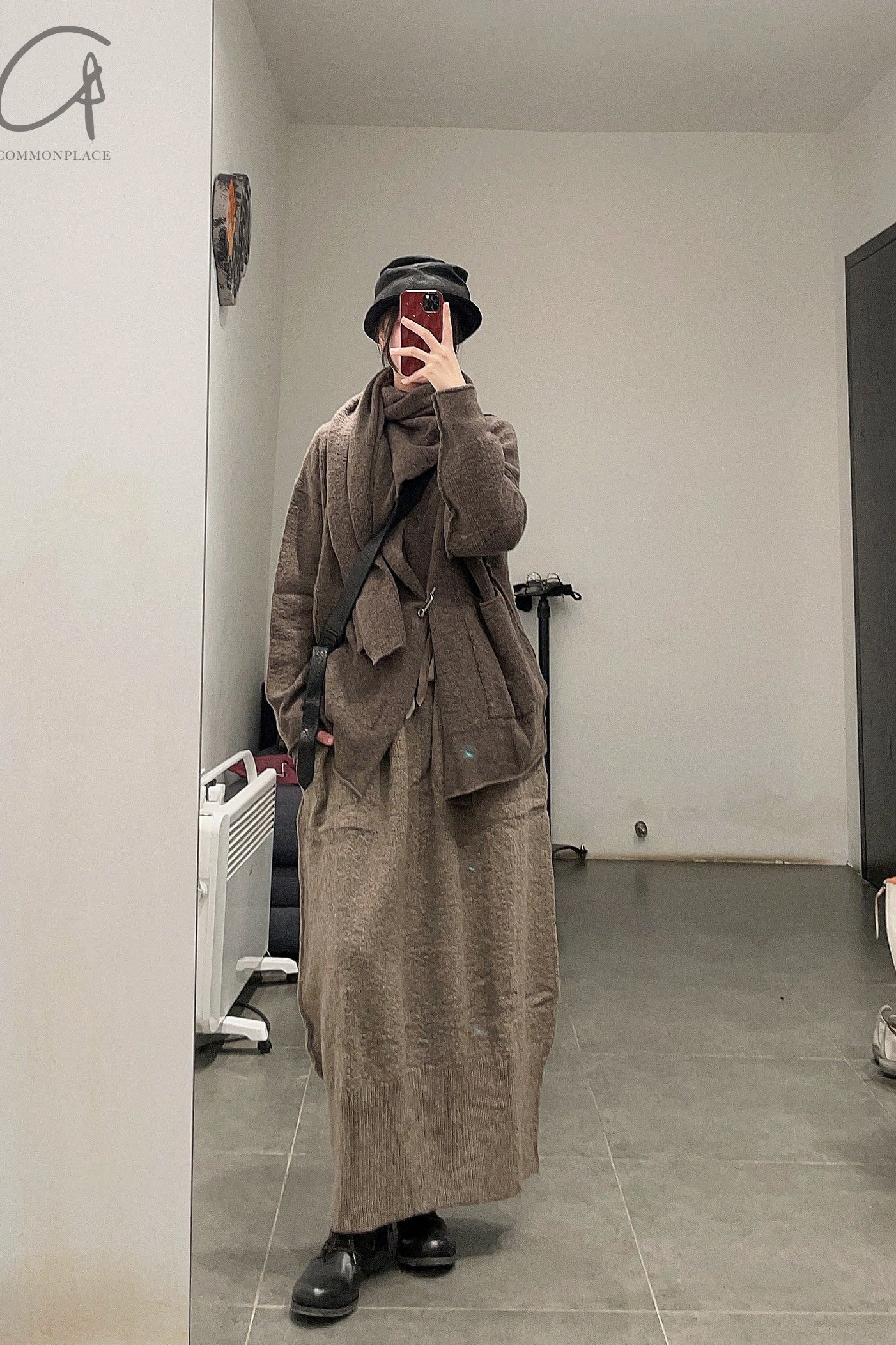 Daniel Andresen loose wrapped cardigan KERERU beyl wood(PDA65) 5 - Image 16