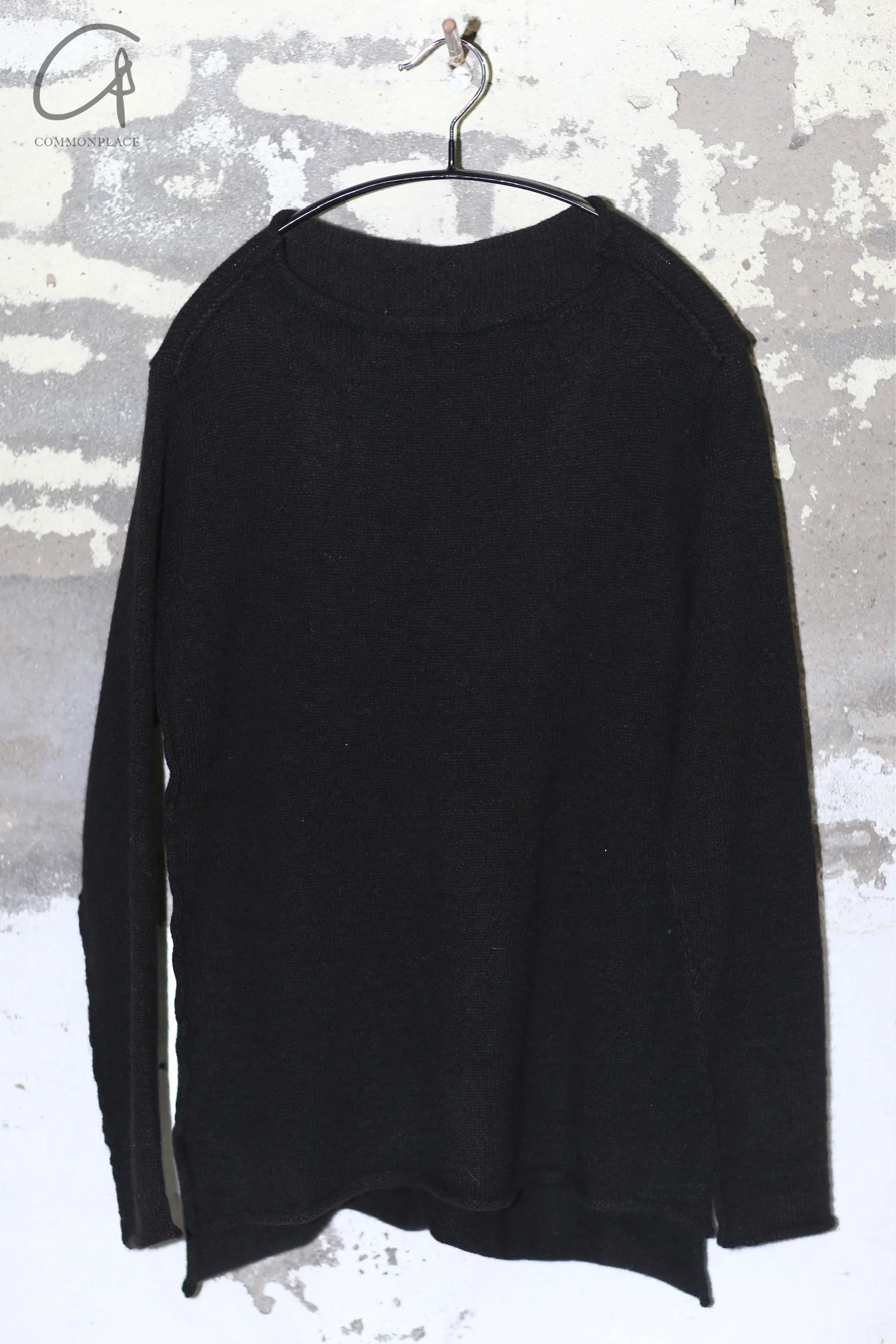 Daniel Andresen pullover GALENA black yak wool PDA9 - Image 4