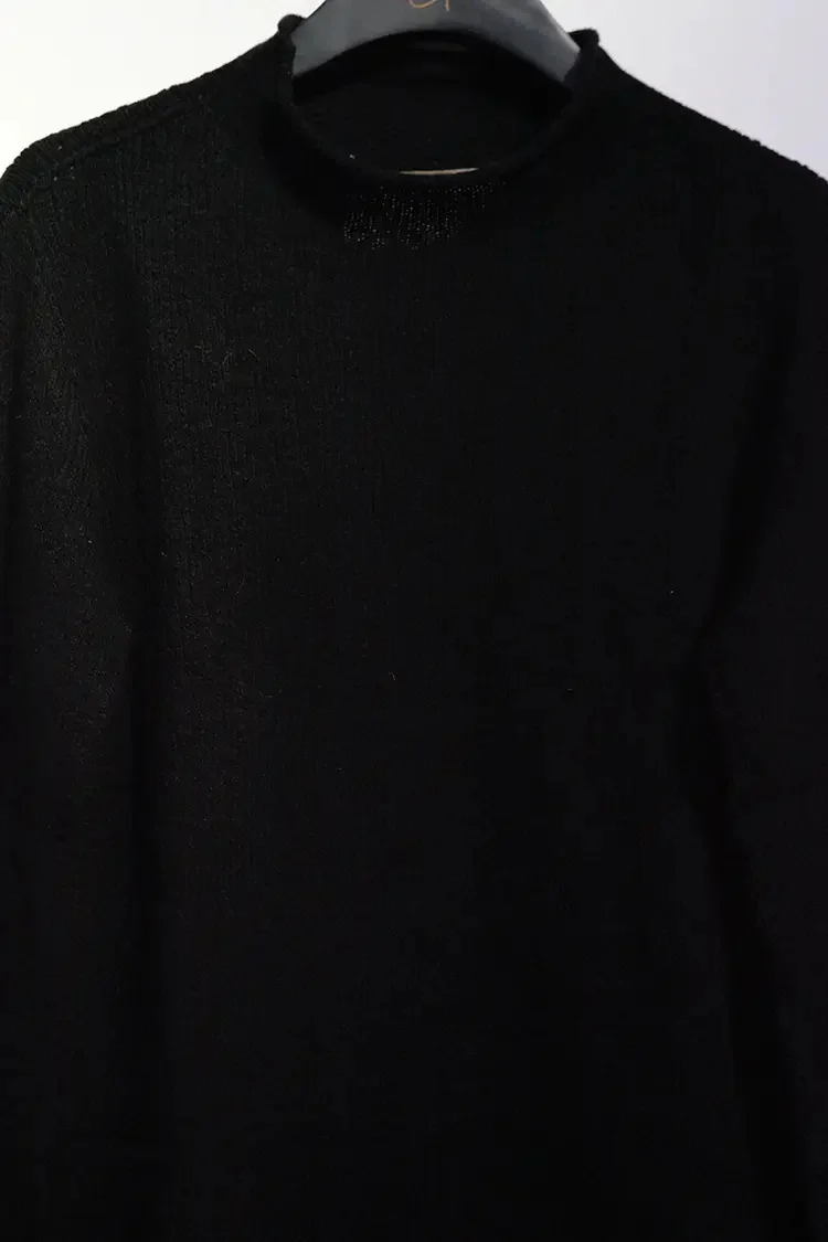 Daniel Andresen pullover JACARANDA black virgin wool PDA9 - Image 2