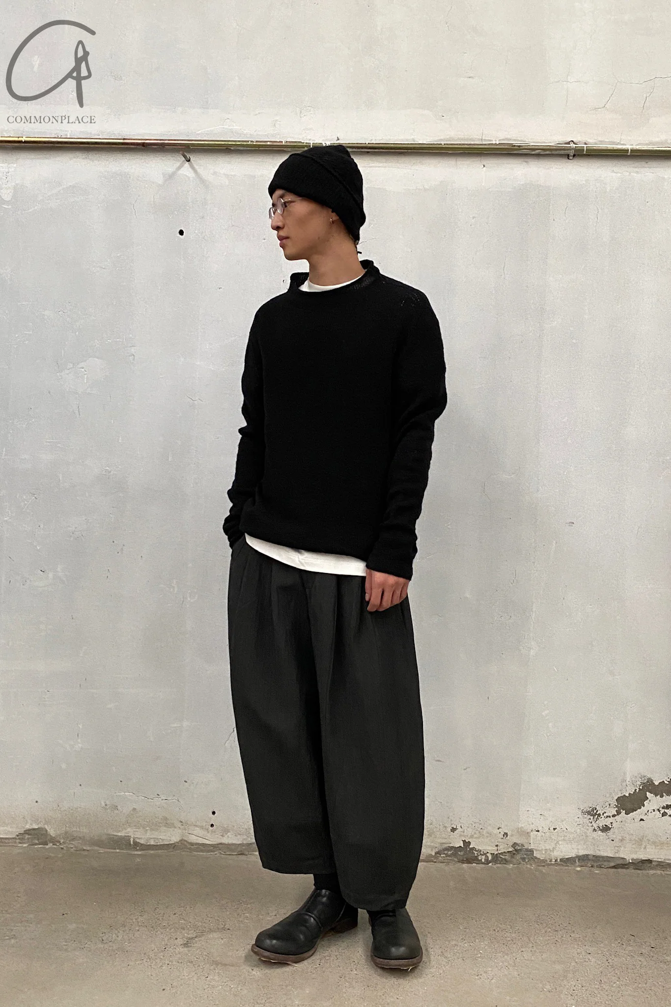 Daniel Andresen pullover JACARANDA black virgin wool PDA9 - Image 8