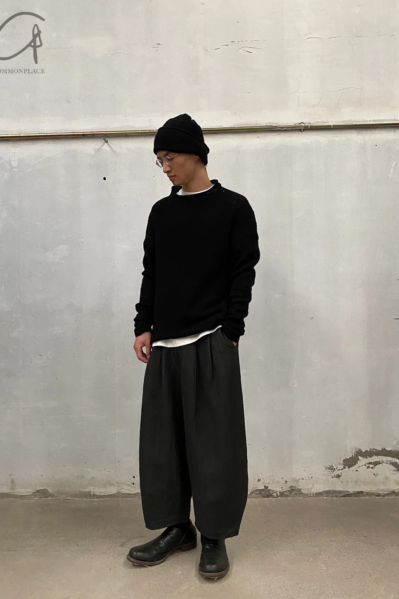 Daniel Andresen pullover JACARANDA black virgin wool PDA9 - Image 9