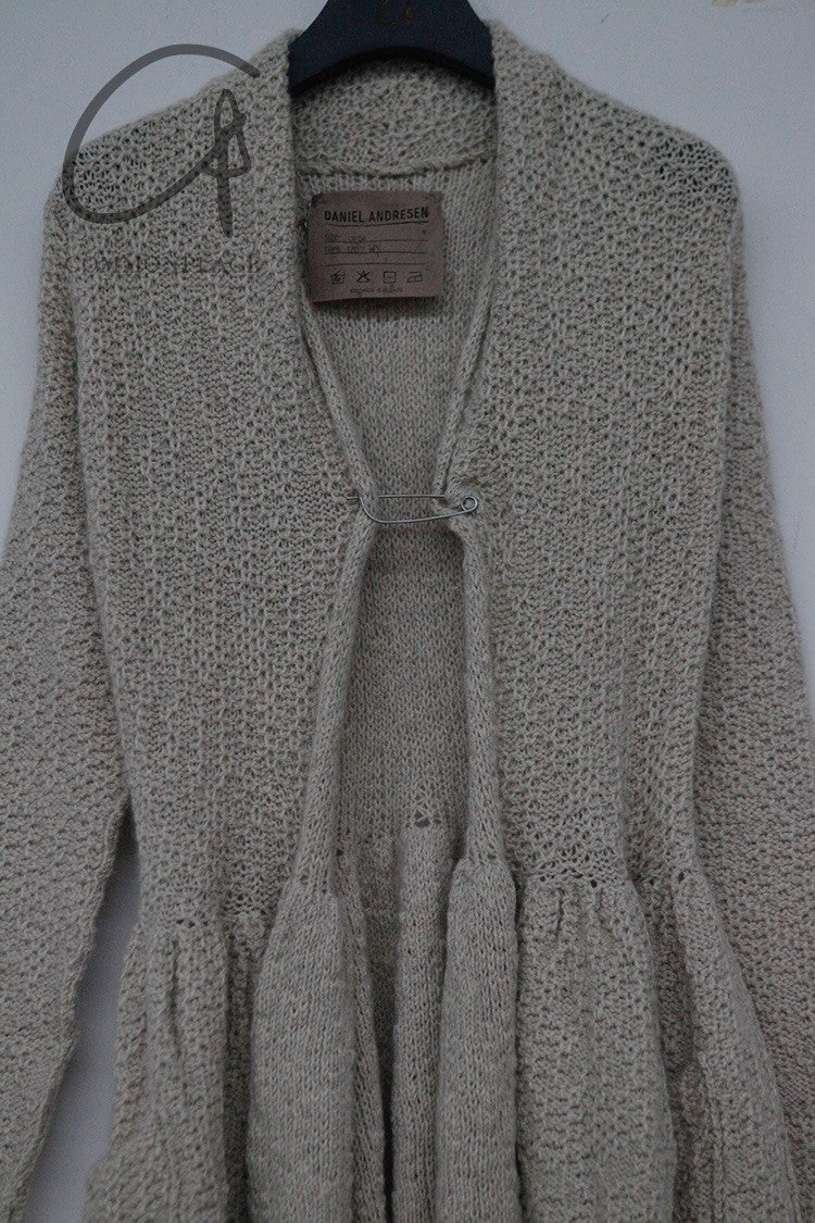 Daniel Andresen Robe Cardigan BERGENIA ECRU - Image 10