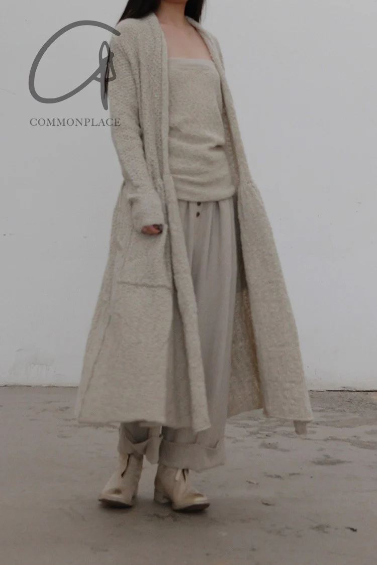 Daniel Andresen Robe Cardigan BERGENIA ECRU - Image 6