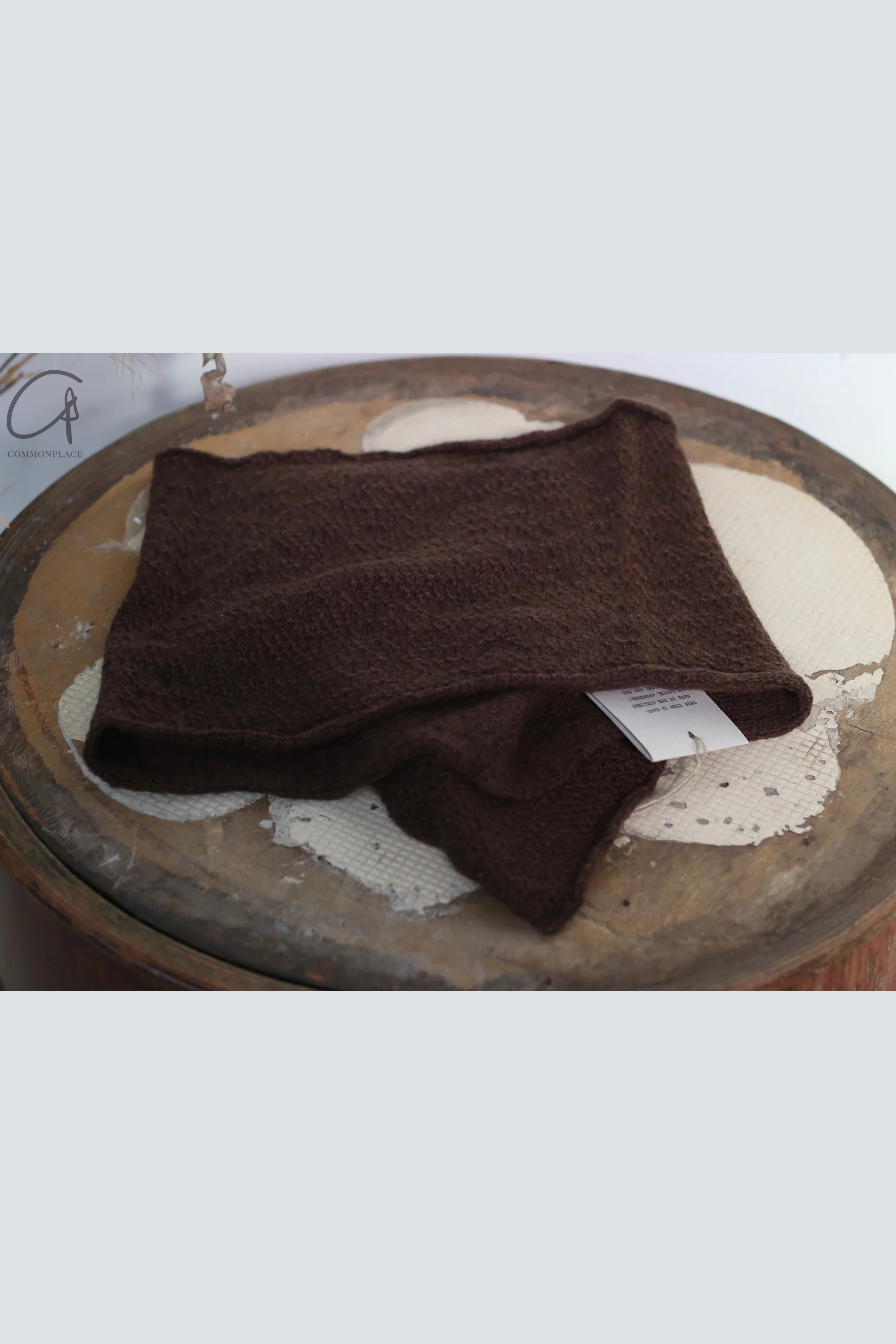Daniel Andresen scarf AARON brown PDA15 pure cashmere - Image 3