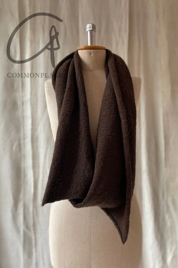 Daniel Andresen tubular scarf CACTUS CHOCOLAT - Image 4