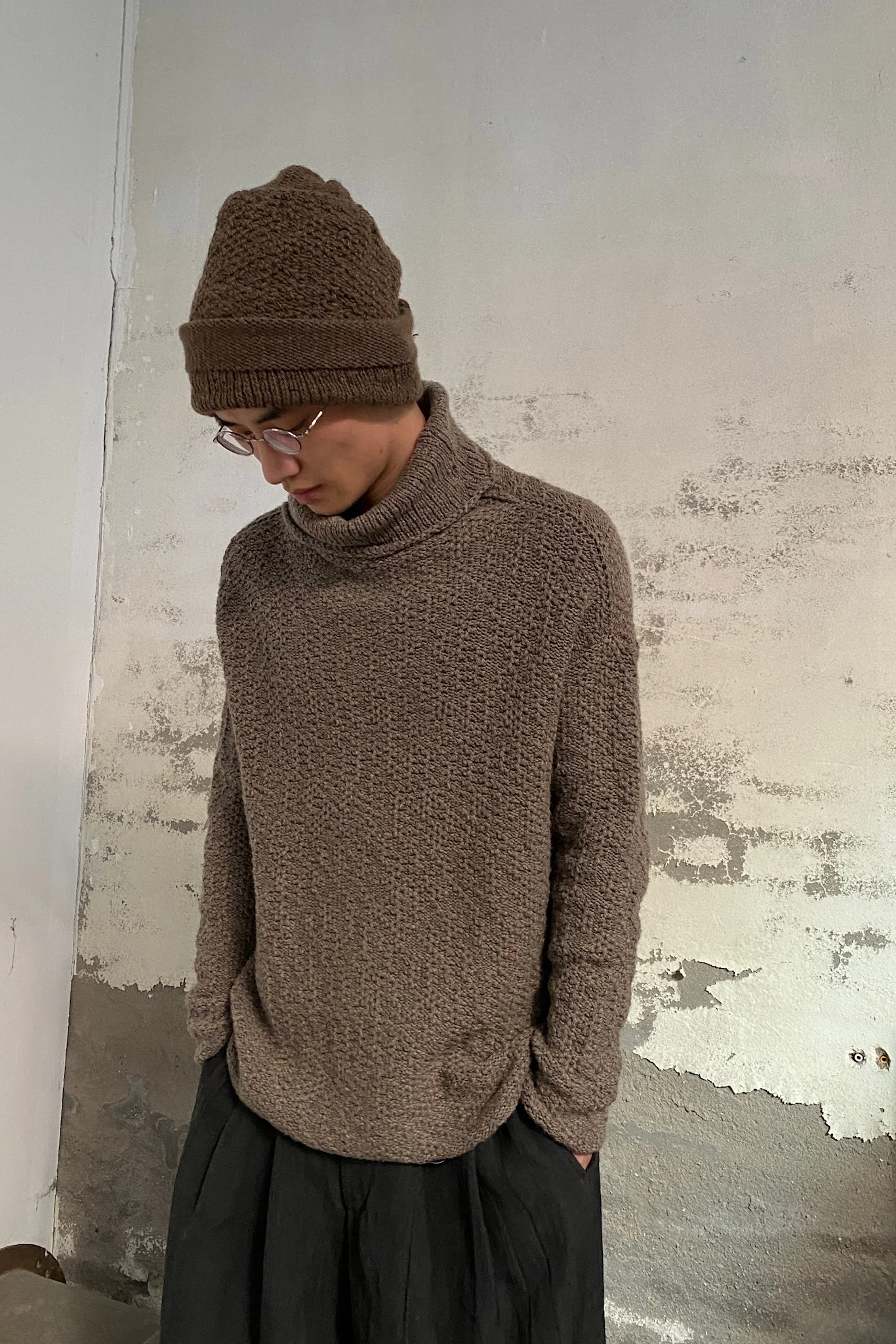 Daniel Andresen turtle-shaped pullover BOUVARDIA DESERT gray brown PDA5 (3) - Image 12