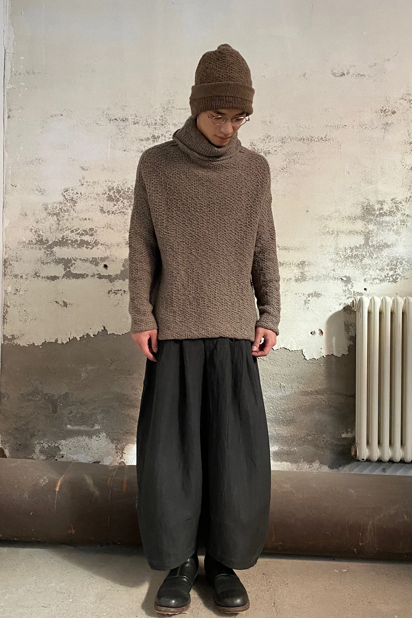Daniel Andresen turtle-shaped pullover BOUVARDIA DESERT gray brown PDA5 (3) - Image 16