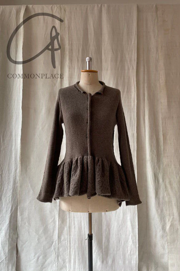 Daniel Andresen yak fleece skirt wool sweater CLOVER DESERT - Image 12