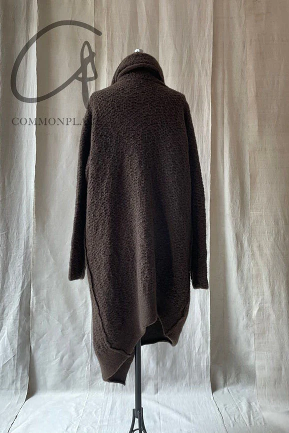 Daniel Andresen wool cardigan BUDDLEJA PRALINE (PDA65) 2 - Image 6