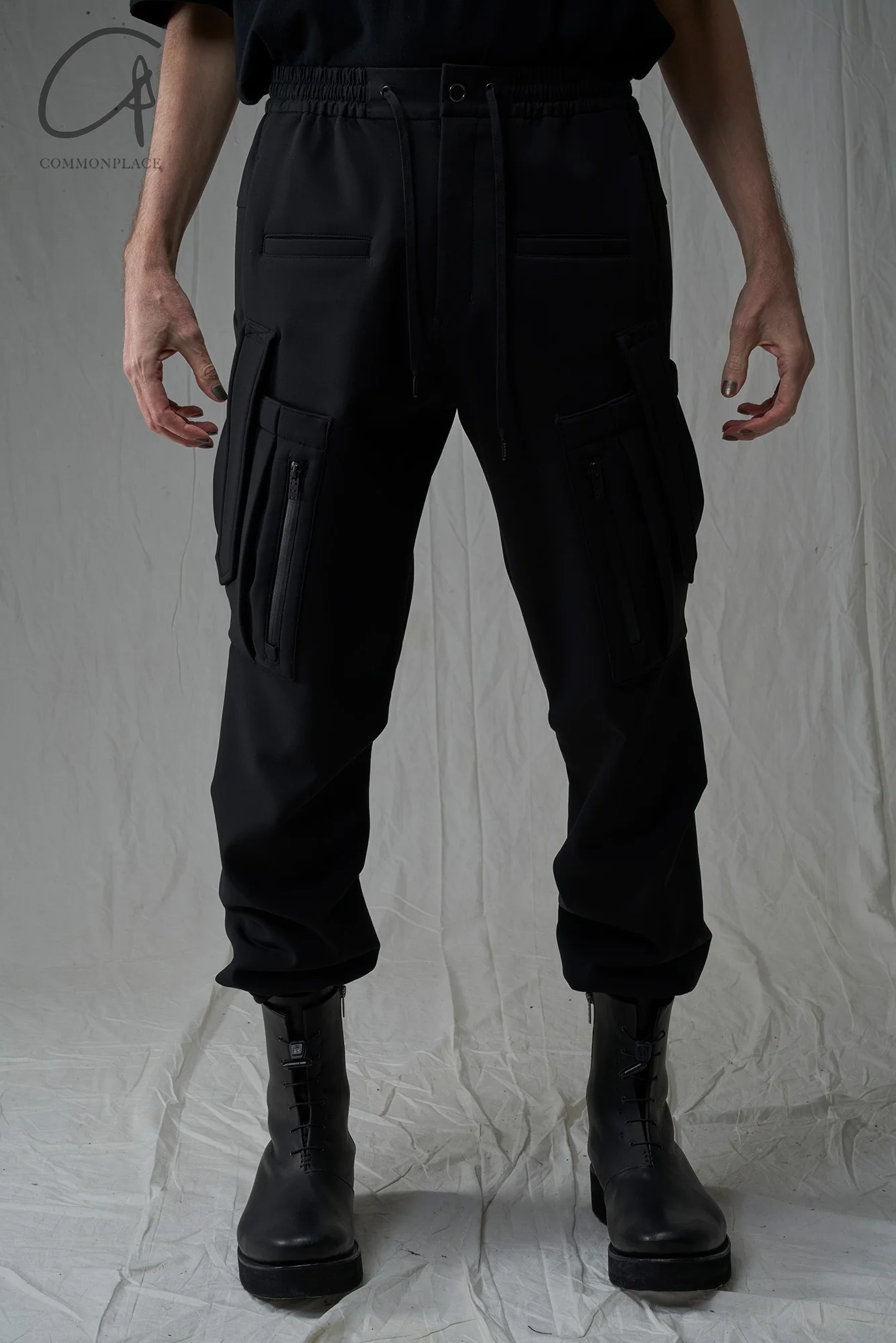 DEVOA 24 autumn and winter cuffed trousers DVA-PTE-CSMCJ-HEI black PTE-CSMCJ - Image 6