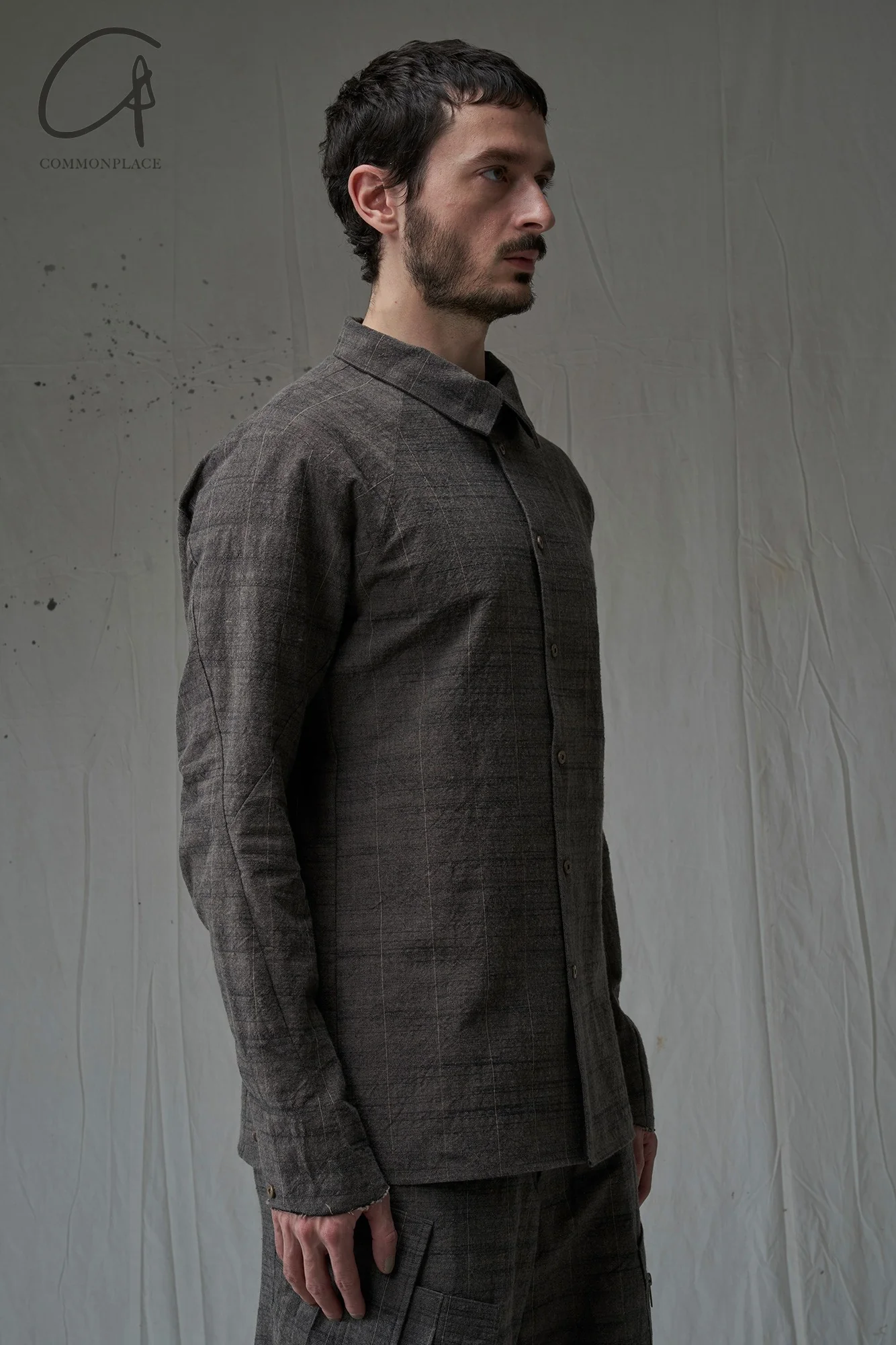 Devoa 24 autumn and winter high collar shirt Japan DVA-SHE-DCCTR-MAD GRAY SHE-DCCTR - Image 12