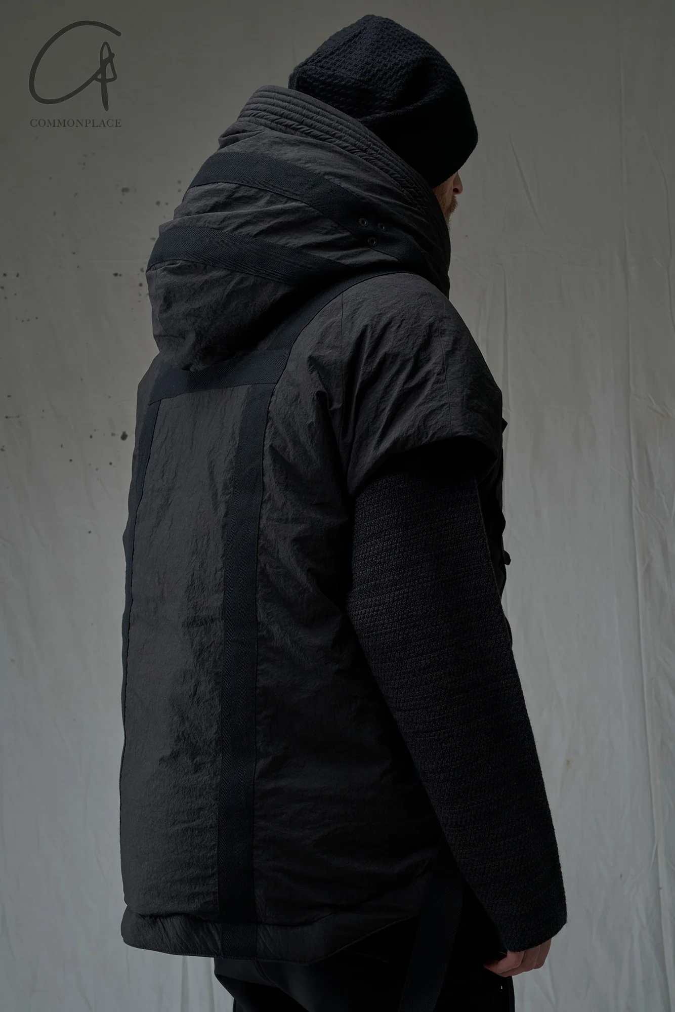 DEVOA 24 autumn and winter hooded waistcoat DVA-DKV-SCIC-HEI black DKV-SCIC - Image 7