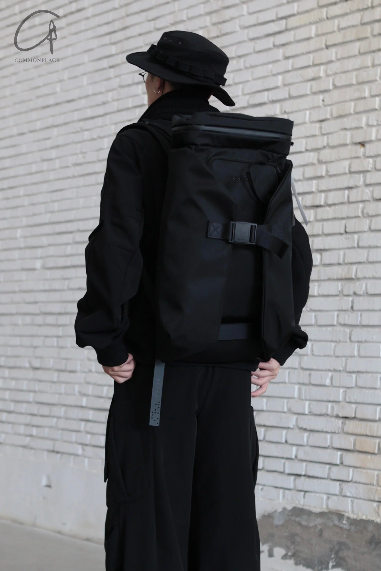DEVOA 24 autumn and winter loose pocket trousers DVA-PTE-CSMBC-HEI black PTE-CSMBC - Image 12