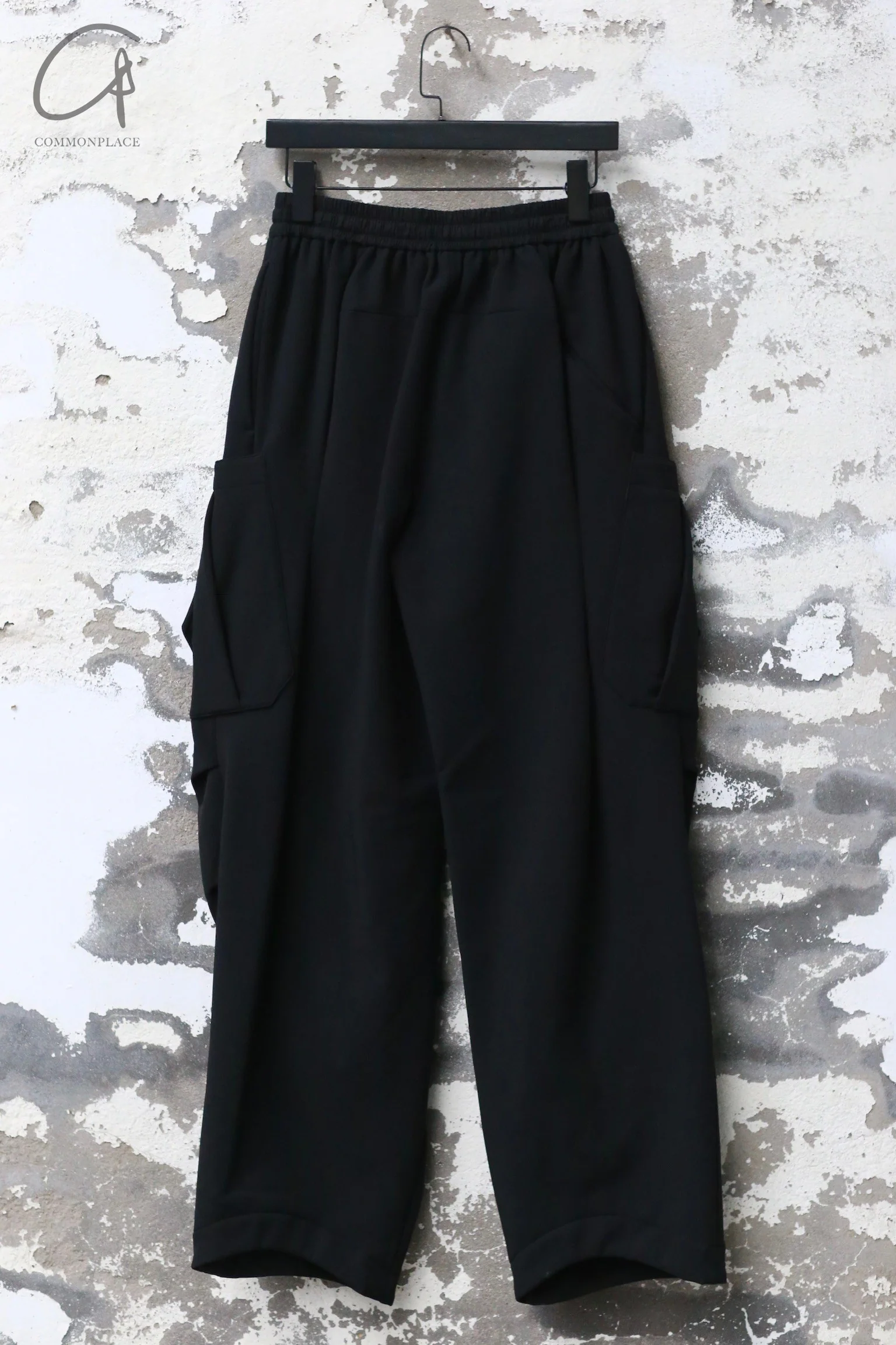 DEVOA 24 autumn and winter loose pocket trousers DVA-PTE-CSMBC-HEI black PTE-CSMBC - Image 4