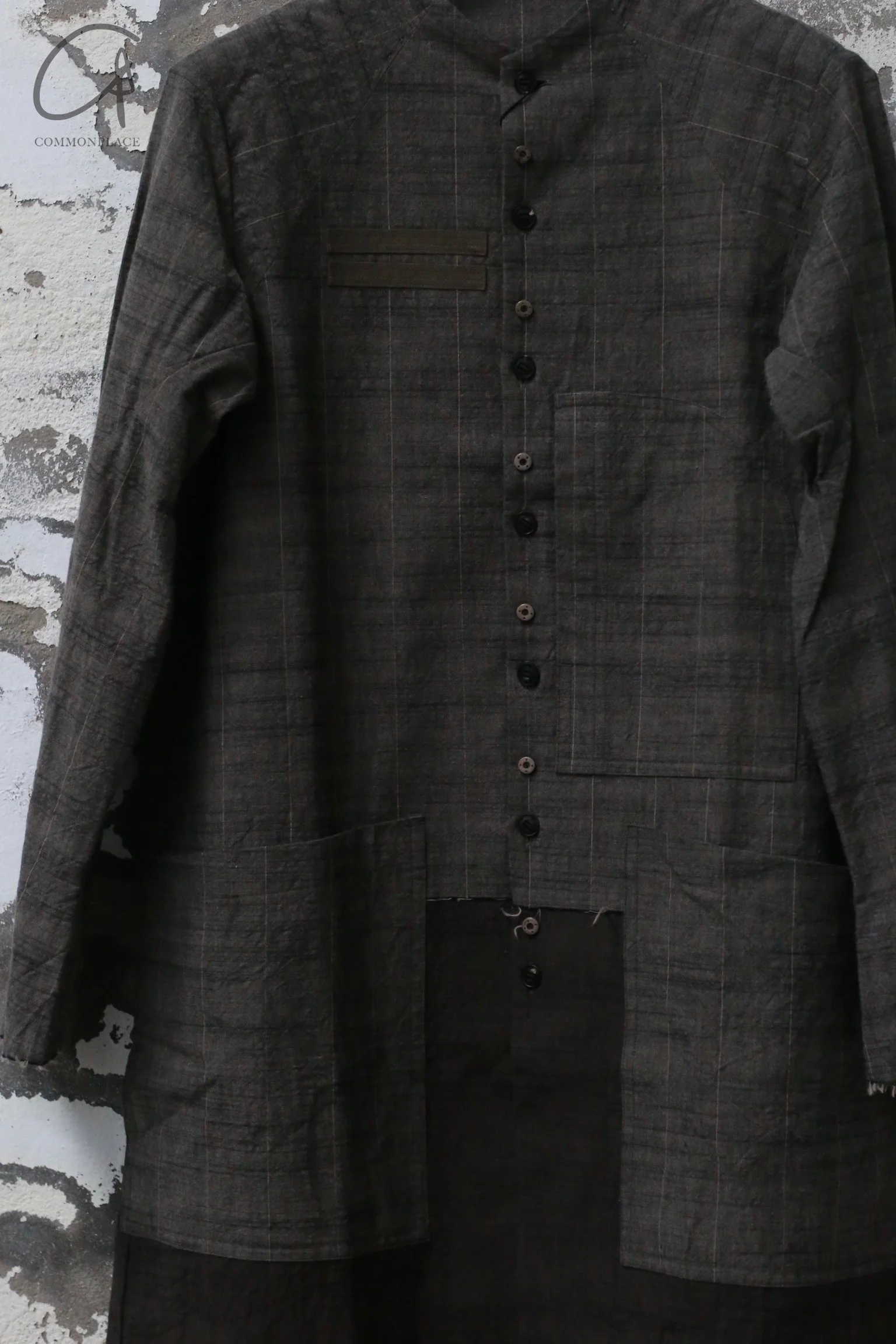 Devoa 24 autumn and winter mid-length shirt Japan DVA-SHE-DCKML-MAD GRAY SHE-DCKML - Image 2