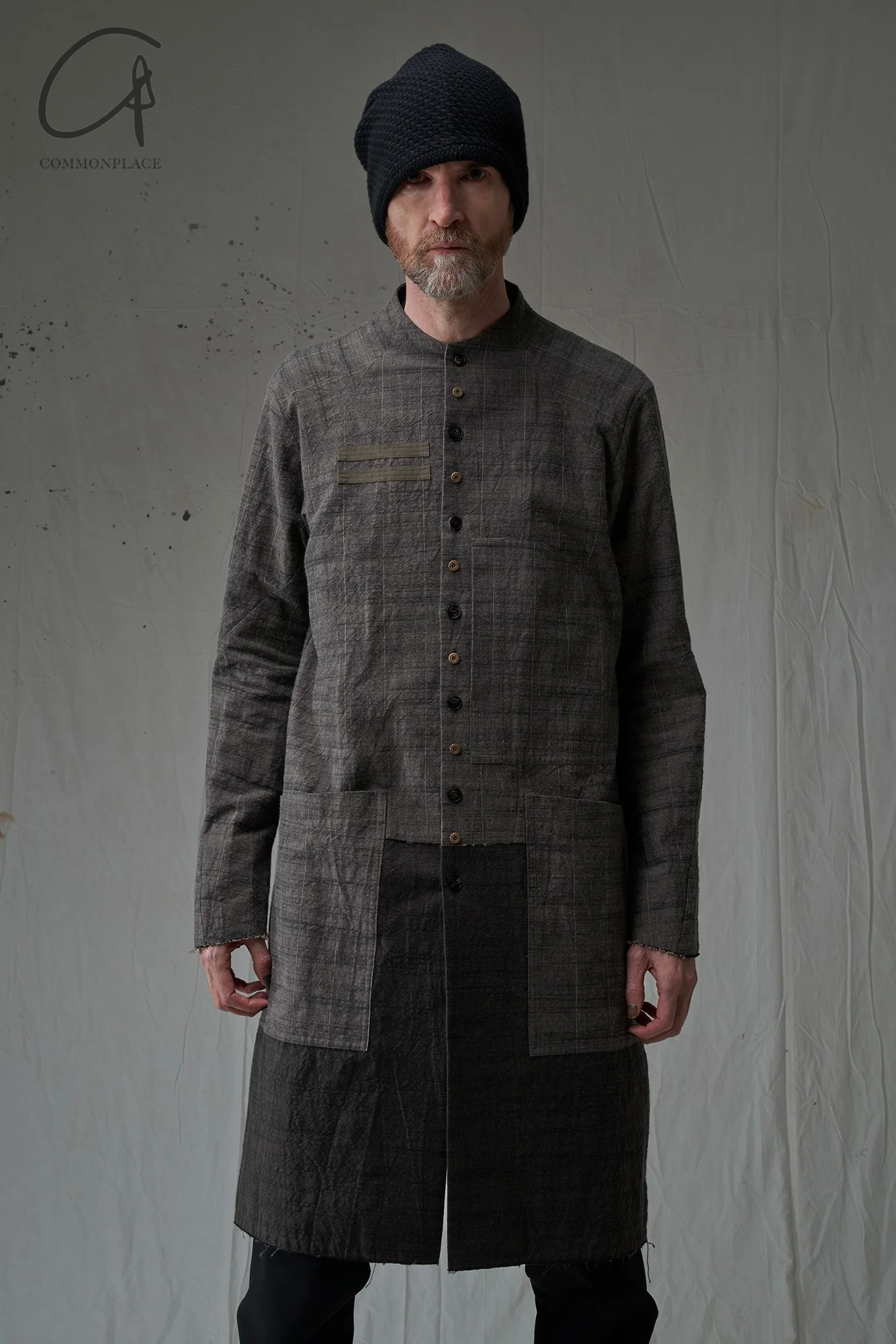 Devoa 24 autumn and winter mid-length shirt Japan DVA-SHE-DCKML-MAD GRAY SHE-DCKML - Image 7