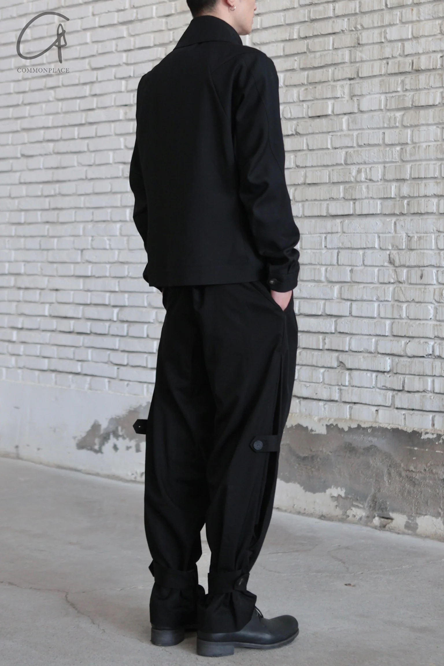DEVOA 24 Autumn and Winter Wool Jacket Japan DVA-JKI-YWGFJ-HEI Black JKI-YWGFJ - Image 4