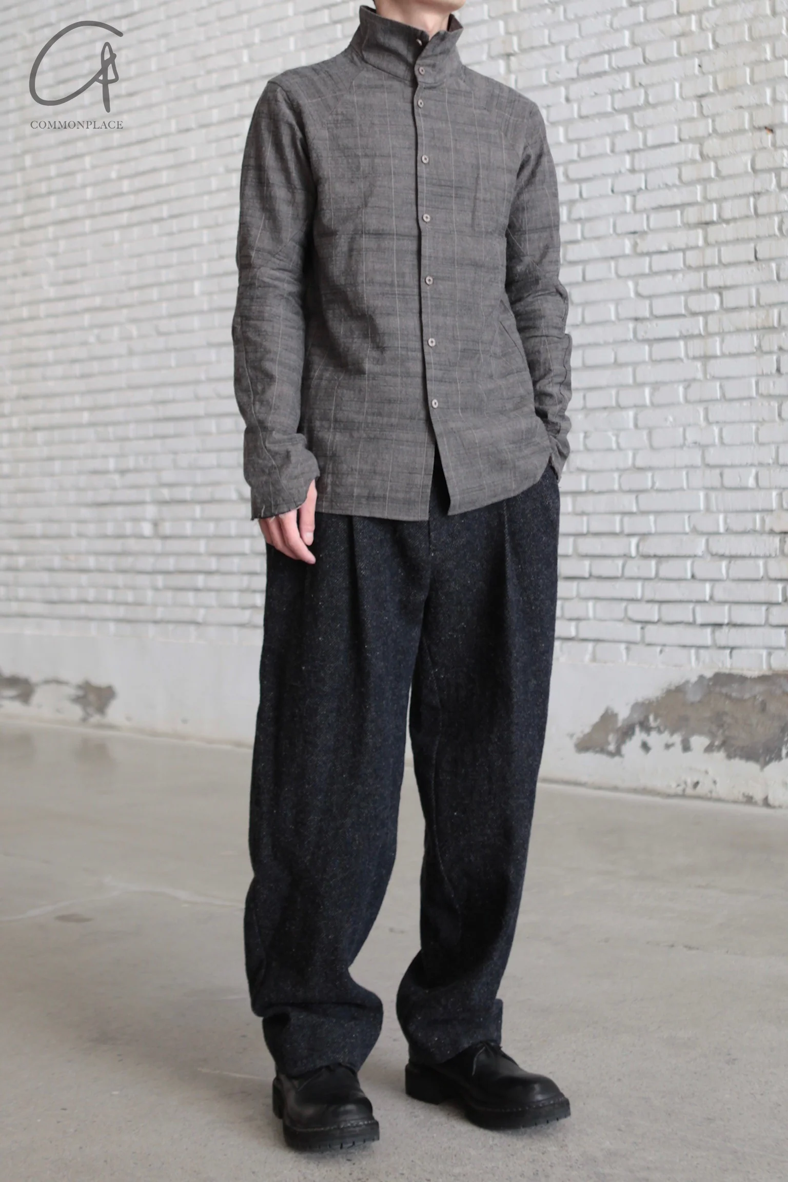 DEVOA 24 Autumn and Winter Wool Trousers DVA-PT-BWNK-DARK NAVY PT-BWNK - Image 10
