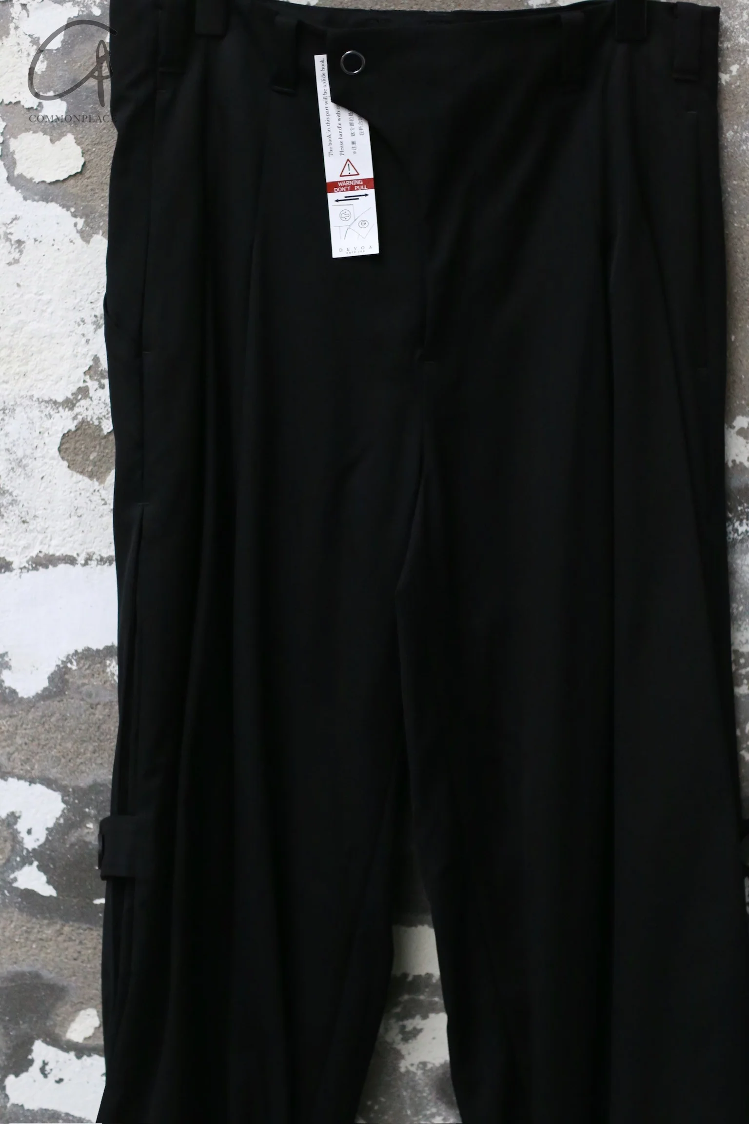 DEVOA 24 Autumn and Winter Wool Trousers DVA-PTI-ITJP-HEI Black PTI-ITJP - Image 2