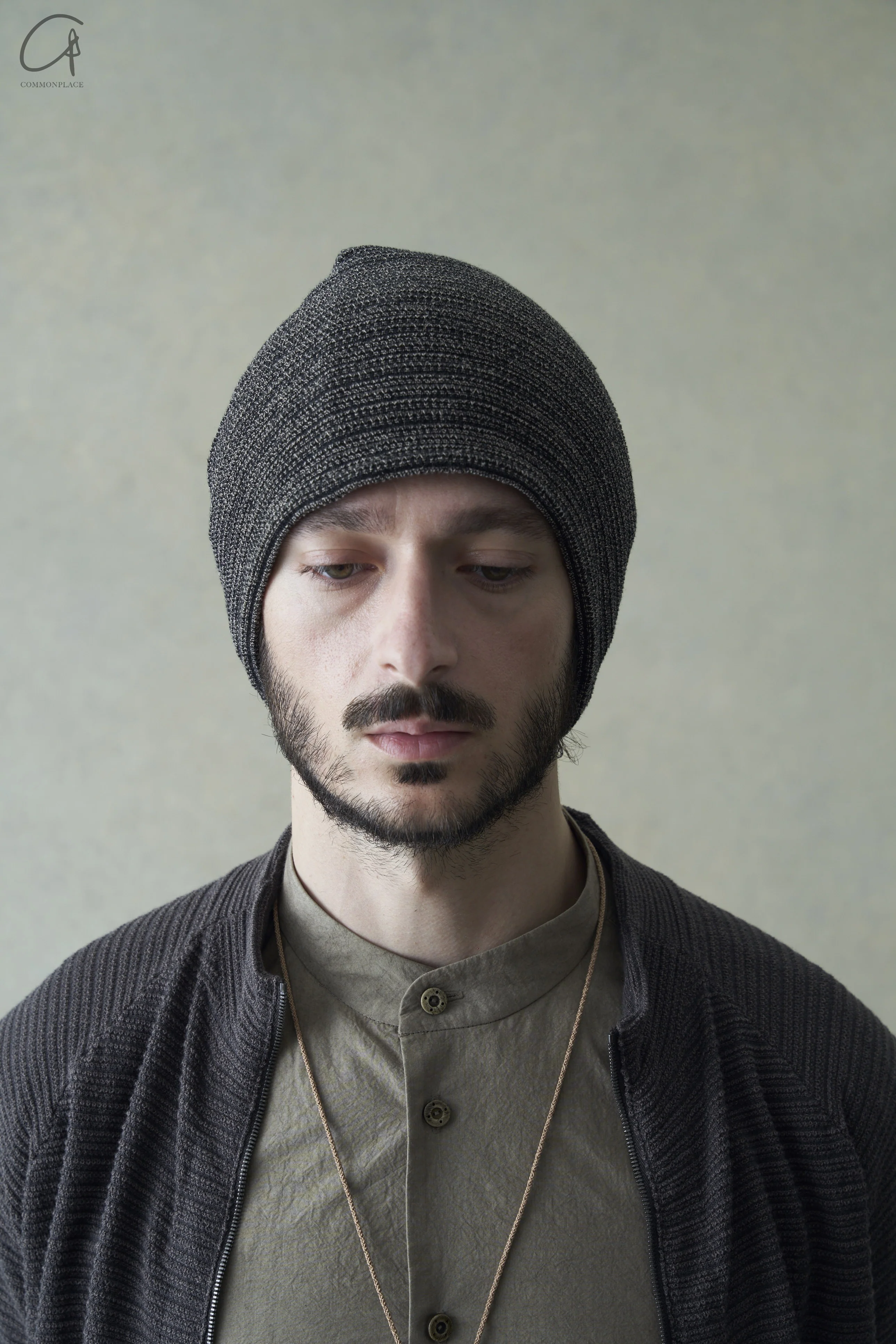 DEVOA 24 spring and summer woven hat TK-KC19-HEI black - Image 5