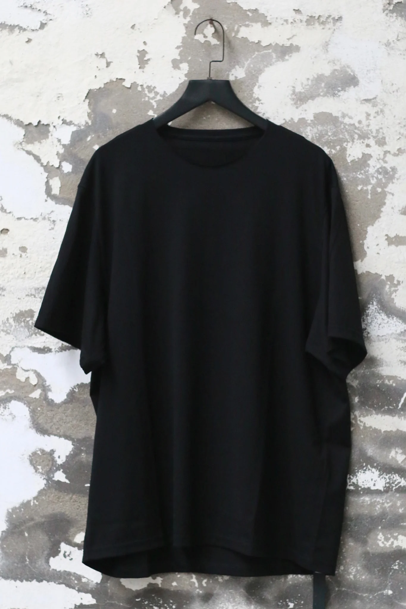 DEVOA 25 Fall/Winter Short-Sleeve T-Shirt (Made in Japan) DVA-CSC-SVB1-BLACK