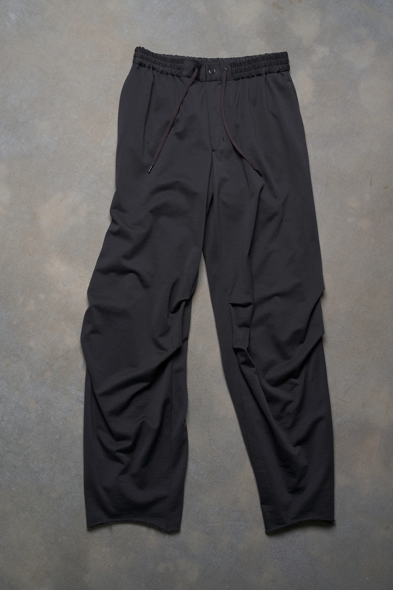 DEVOA 25 Spring/Summer Elastic waist drawstring loose trousers DVA-PTJ-BLGK-STEEL GRAY - Image 5