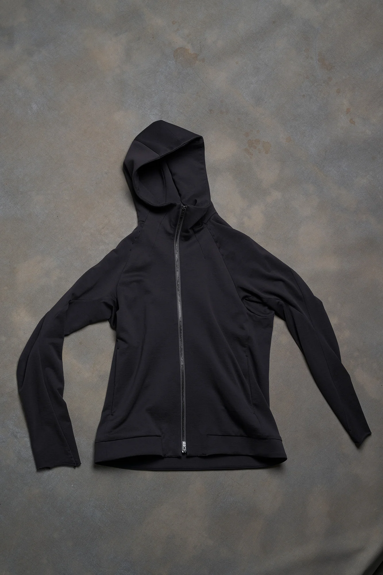 DEVOA 25 Spring/Summer Hooded Zipper Jacket DVA-FJC-BLCJ-STEEL GRAY - Image 5