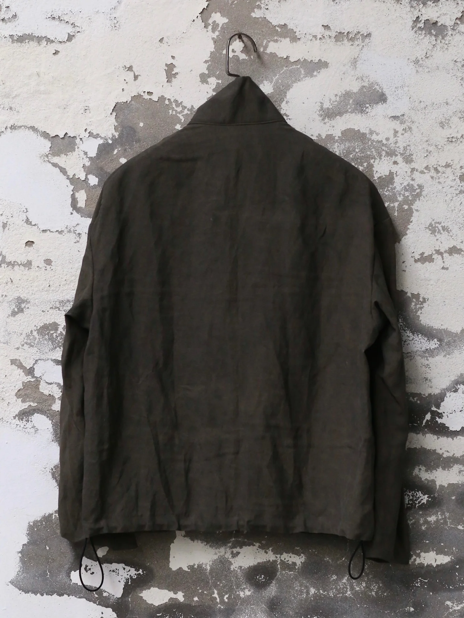 DEVOA 25 Spring/Summer Lapel Jacket DVA-JKJ-FHTF-CHARCOAL - Image 4