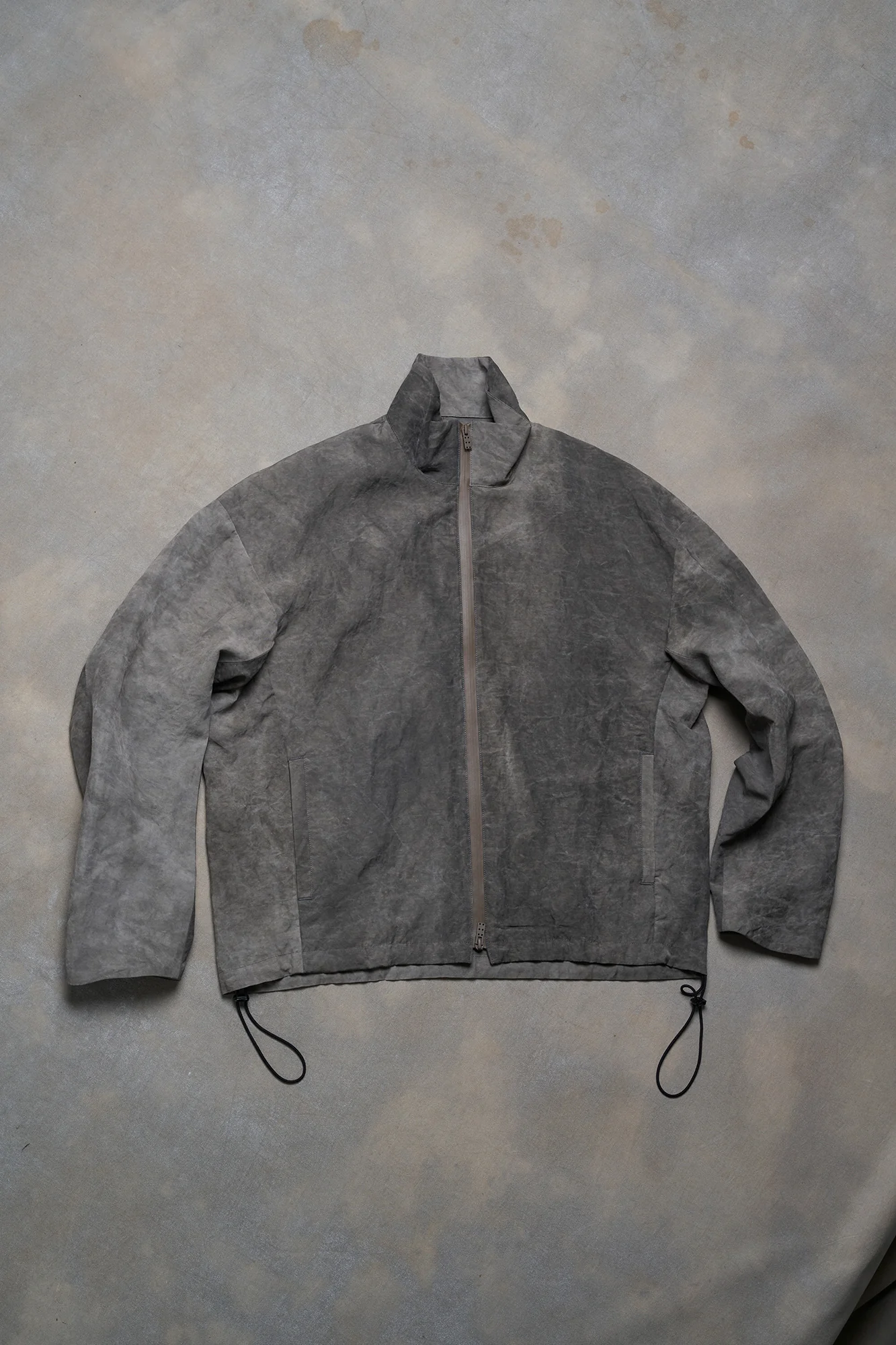 DEVOA 25 Spring/Summer Lapel Jacket DVA-JKJ-FHTF-CHARCOAL - Image 5