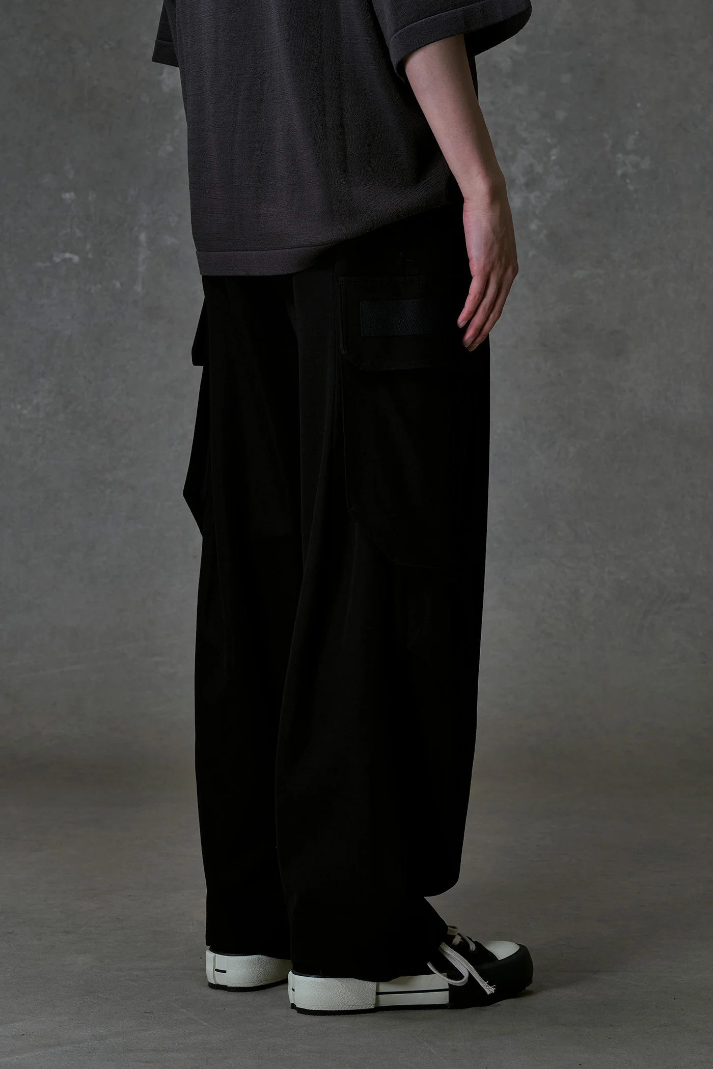 DEVOA 26SS Antistatic Wool Work Pants DVA-PTJ-AWNC-BLACK - Image 8