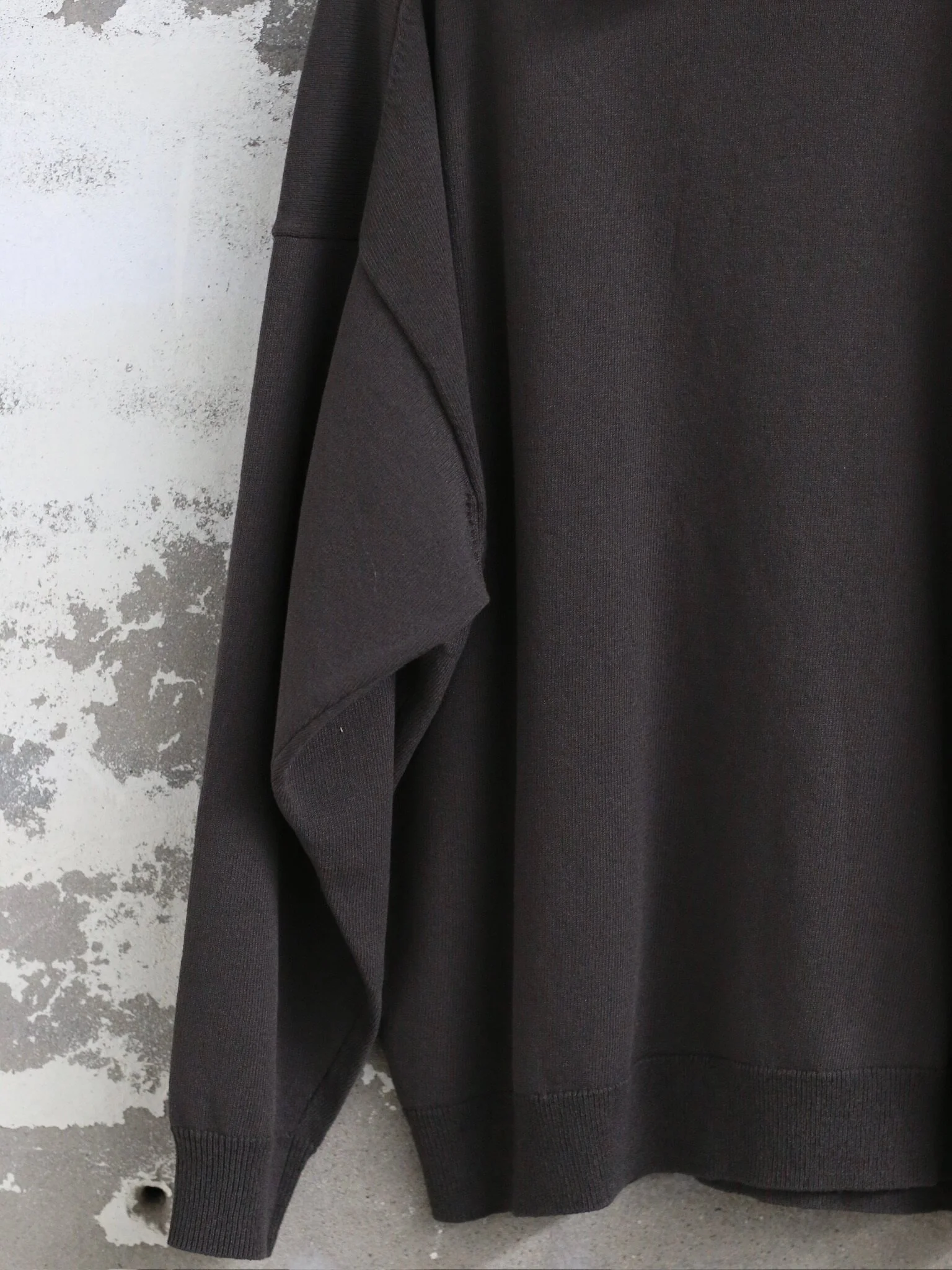 DEVOA 26SS Button-up Turtleneck Knit Sweater DVA-KTS-BPSH-BEIGE GRAY - Image 6