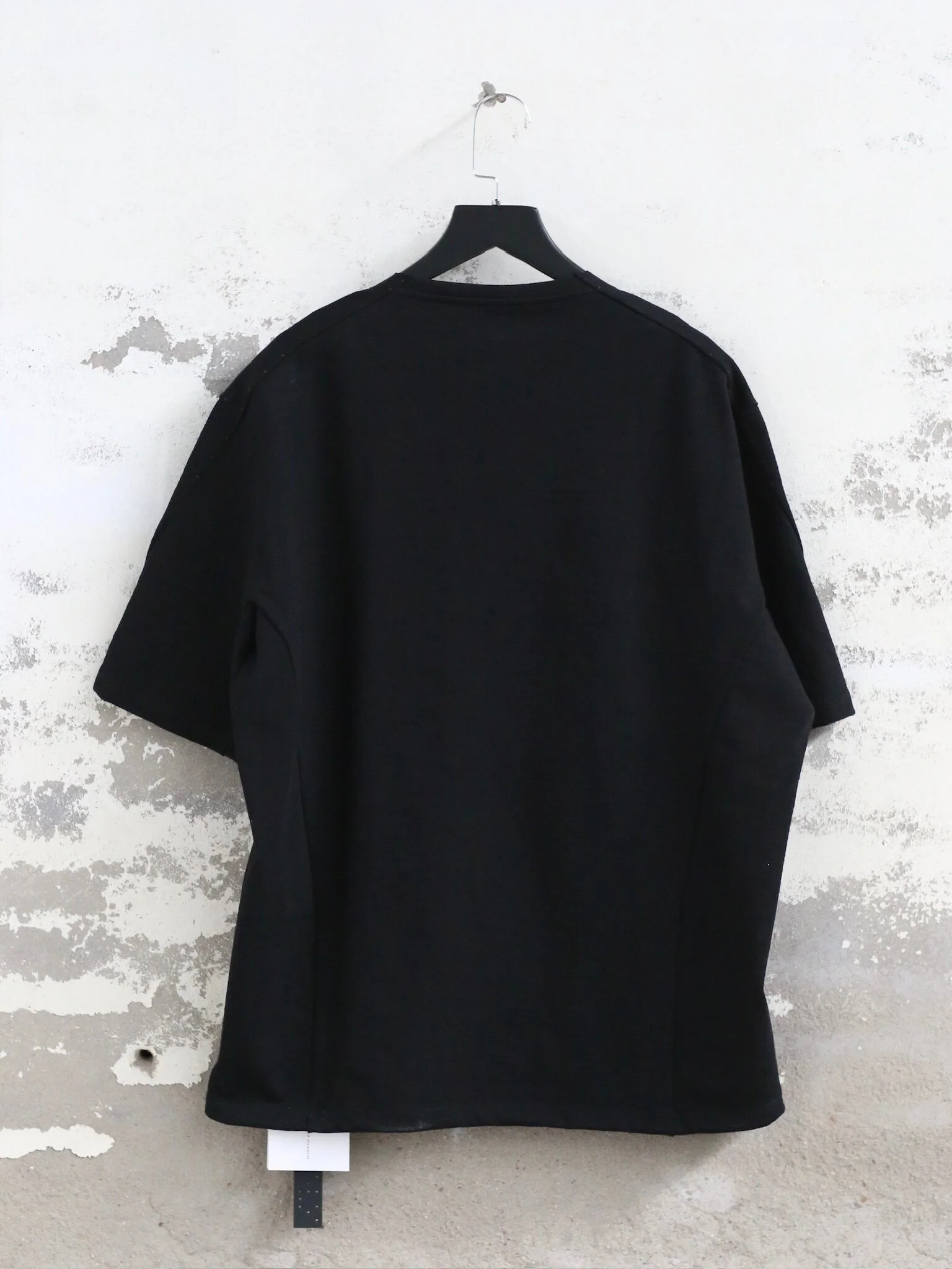 DEVOA 26SS Circular Knit Short-Sleeve T-Shirt, Stiff and Resilient, Japanese Style (DVA-CSC-WTC1-CHARCOAL) - Image 5