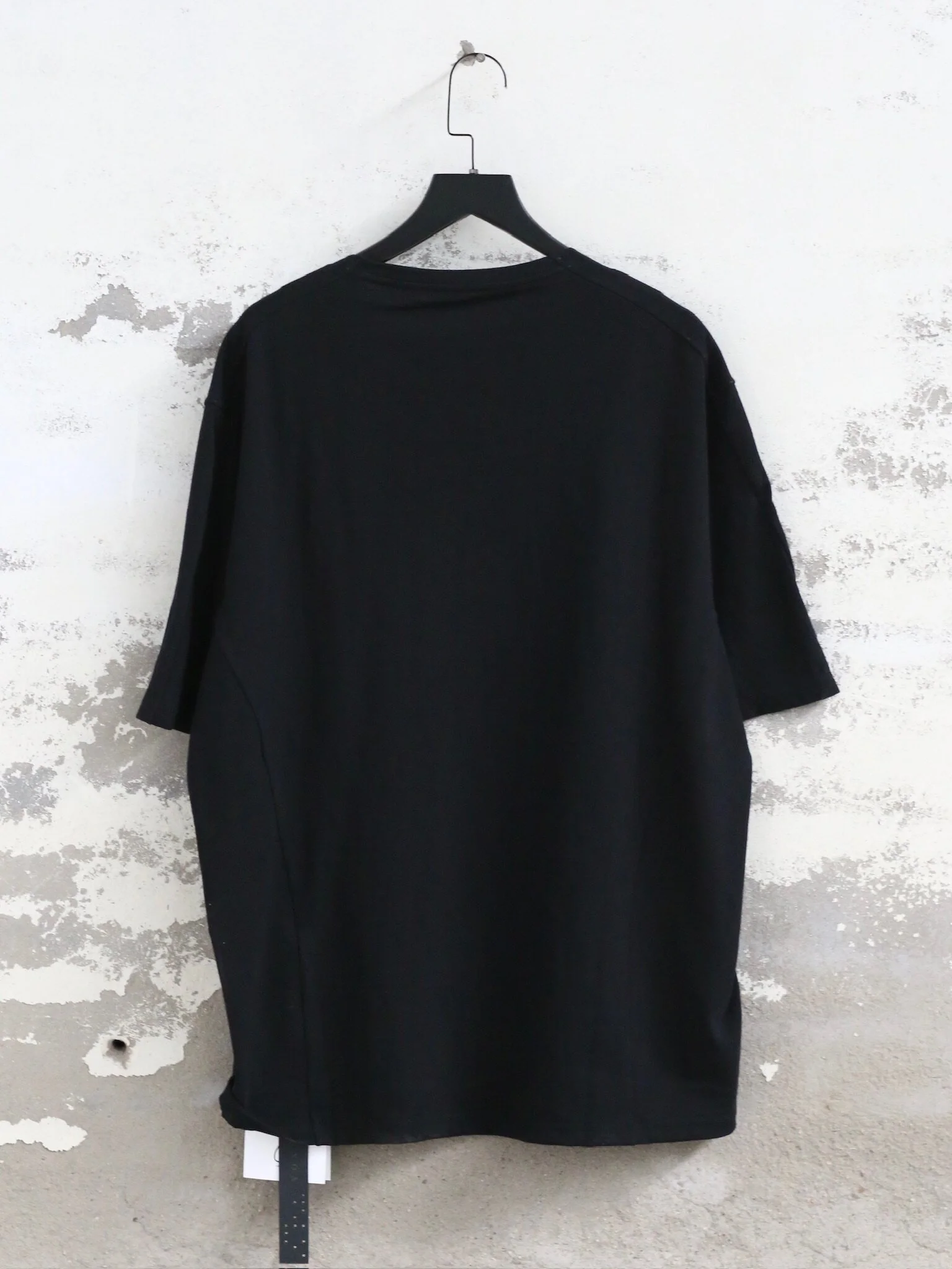 DEVOA 26SS Short Sleeve Crew Neck T-Shirt DVA-CSC-TST1-BLACK - Image 4