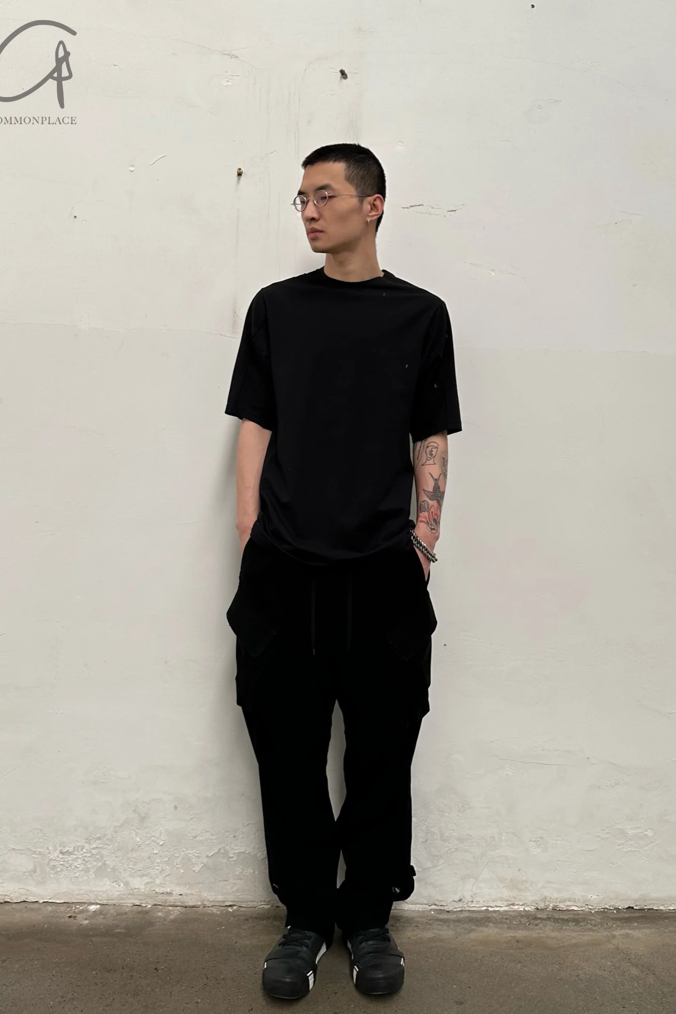 DEVOA Black T-shirt CSC-SSB1 - Image 3