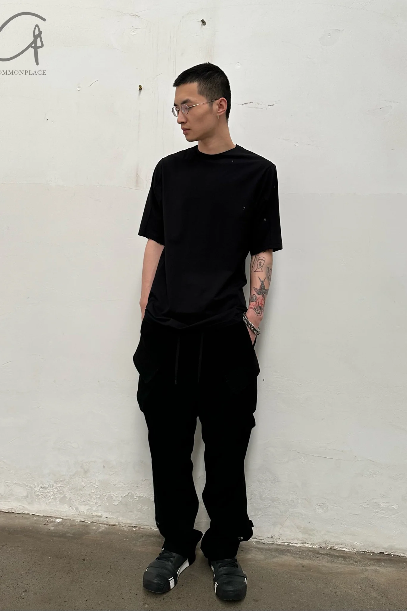 DEVOA Black T-shirt CSC-SSB1 - Image 4