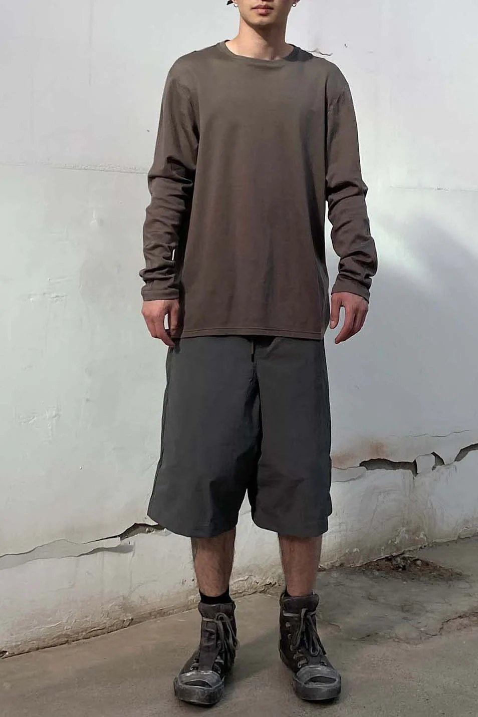 Devoa CS-LCSS3 Long Sleeve T-Shirt Grey - Image 2