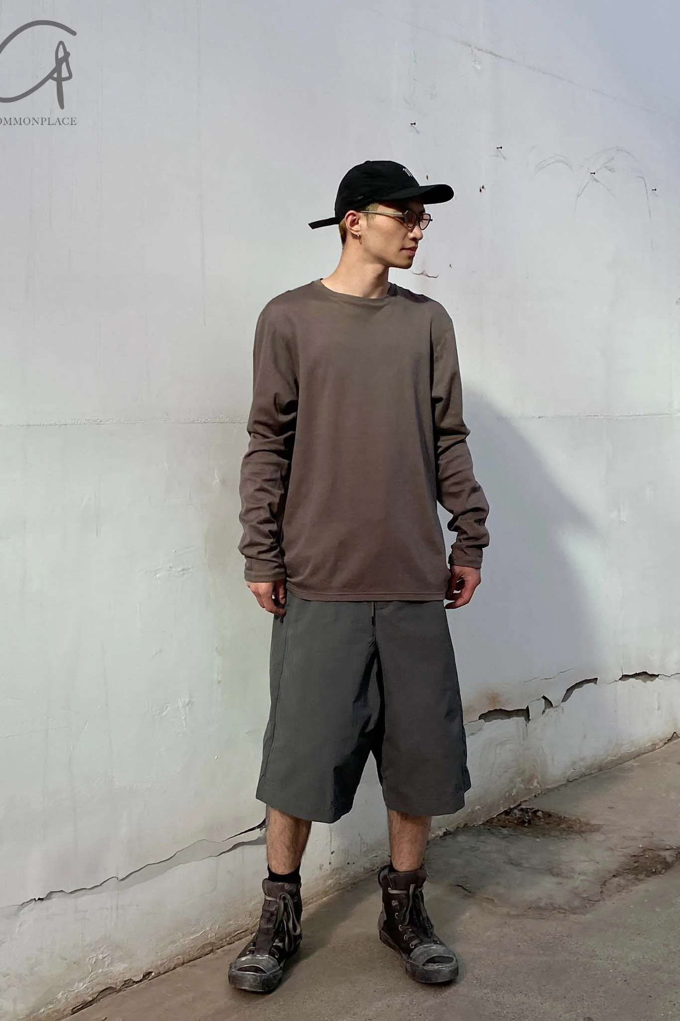 Devoa CS-LCSS3 Long Sleeve T-Shirt Grey - Image 8