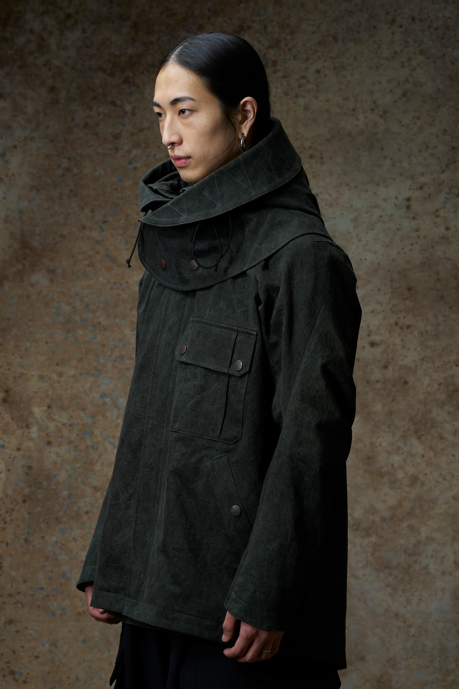 DEVOA Fall/Winter 2025 Jacket/Outerwear DVA-CTK-KCMC-DEEP FOREST - Image 3