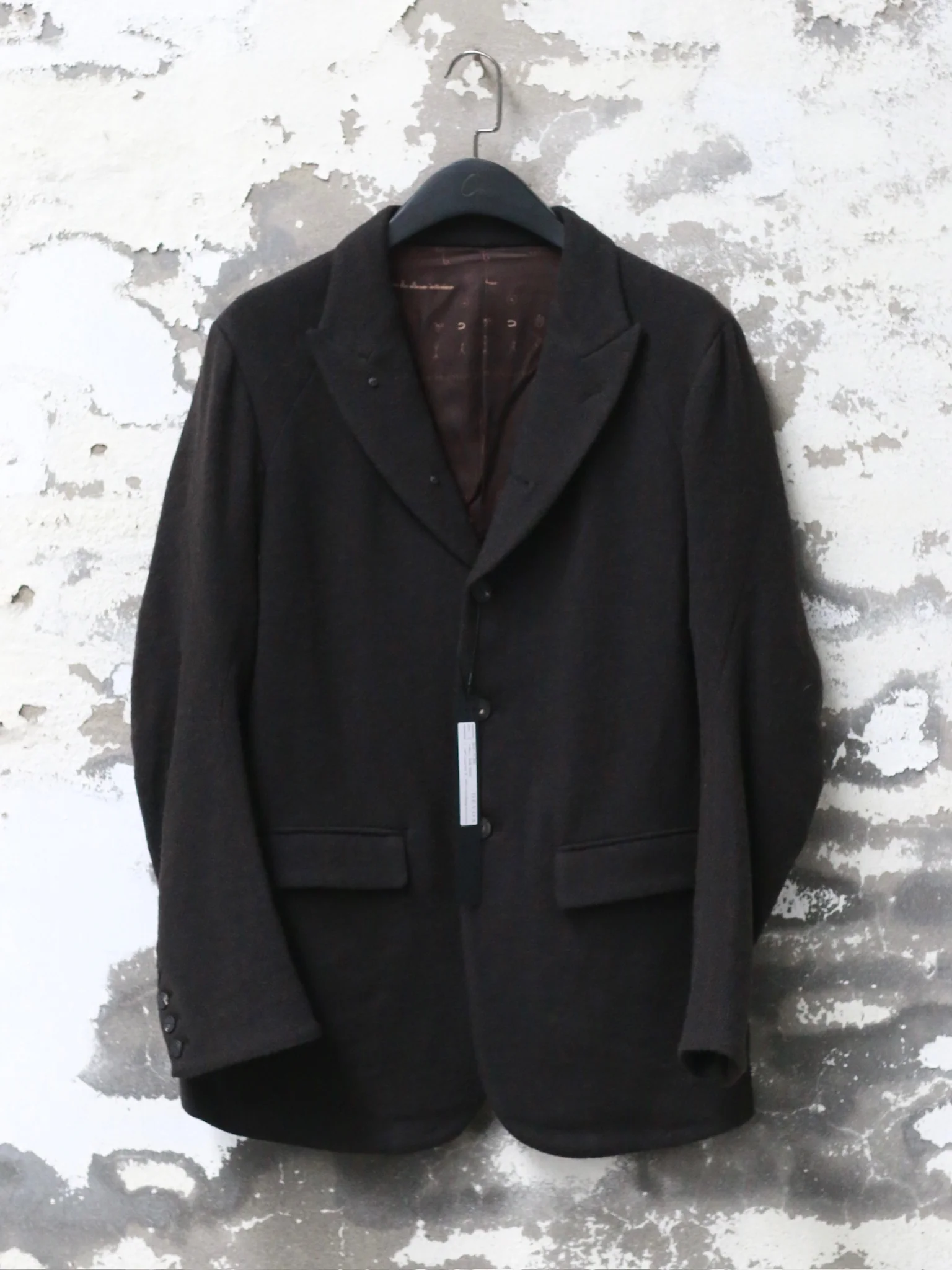 DEVOA Fall/Winter 2025 Men's Jacket DVA-JKK-SCBK-FADE BLACK - Image 4