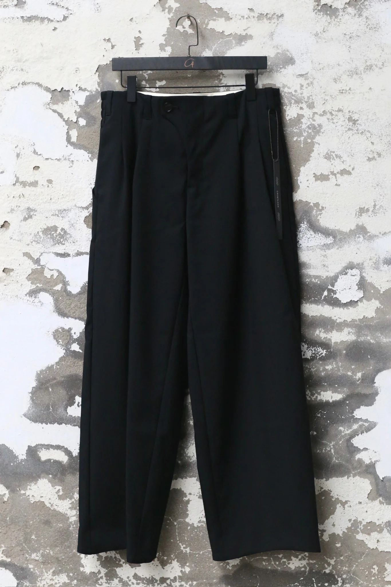 DEVOA Fall/Winter 2025 Men's Pants DVA-CP-NCGGB-BLACK